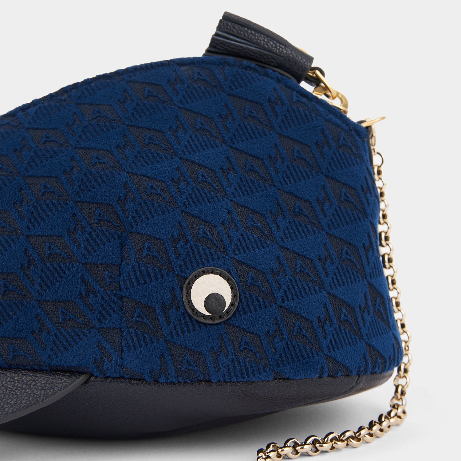 Whale Velvet Cross-body -

                  
                    Velvet in Marine -
                  

                  Anya Hindmarch UK
