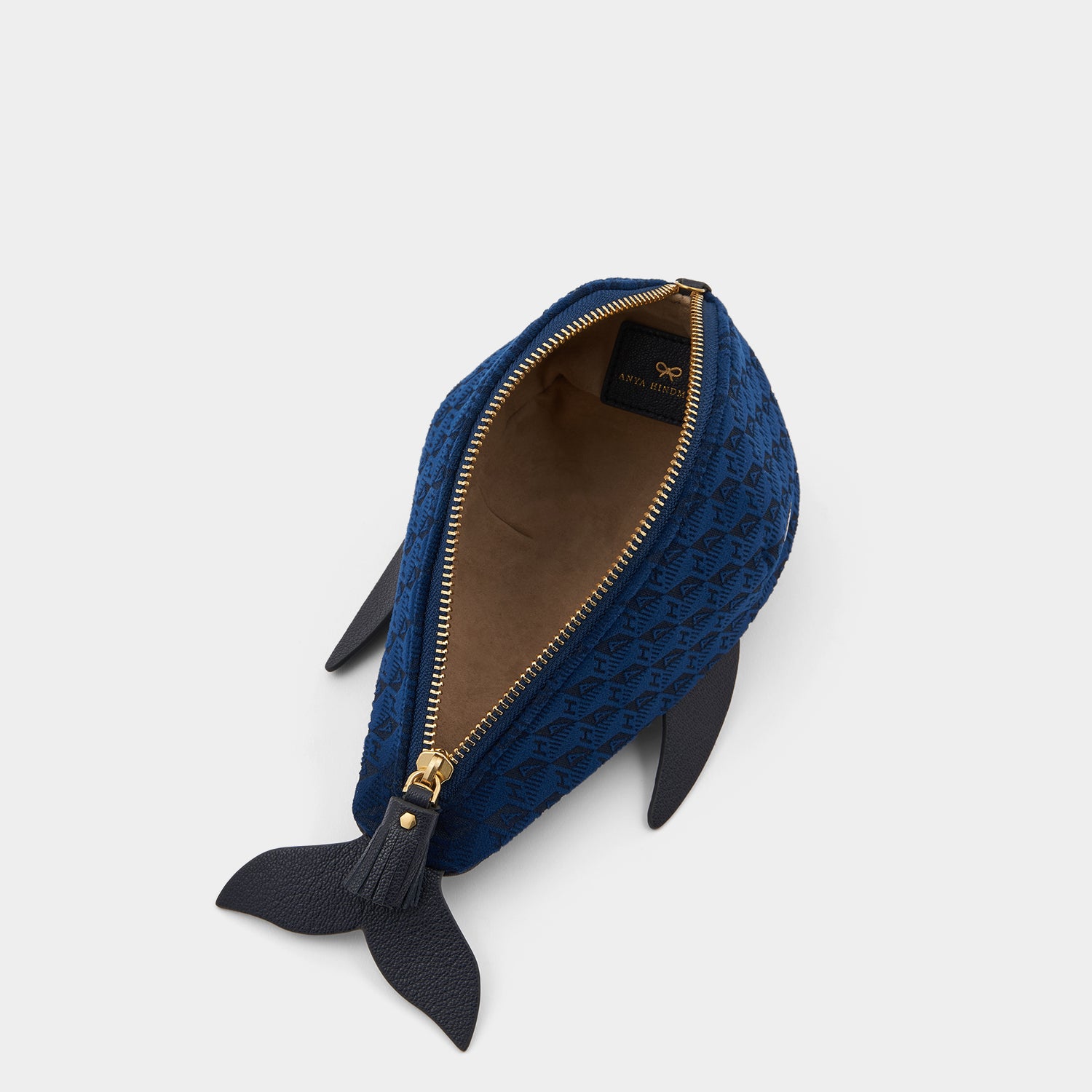 Whale Velvet Cross-body -

                  
                    Velvet in Marine -
                  

                  Anya Hindmarch UK
