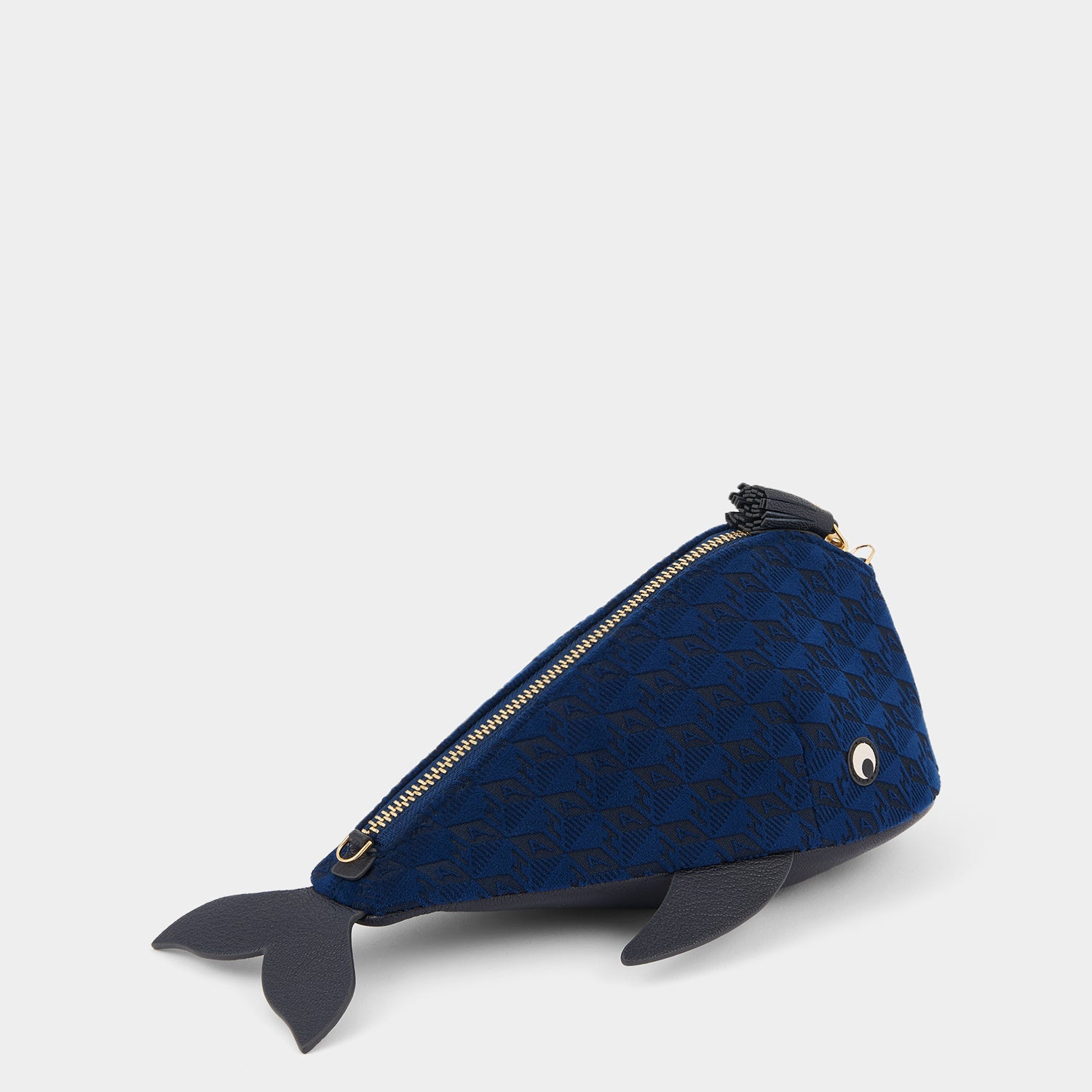 Whale Velvet Cross-body -

                  
                    Velvet in Marine -
                  

                  Anya Hindmarch UK
