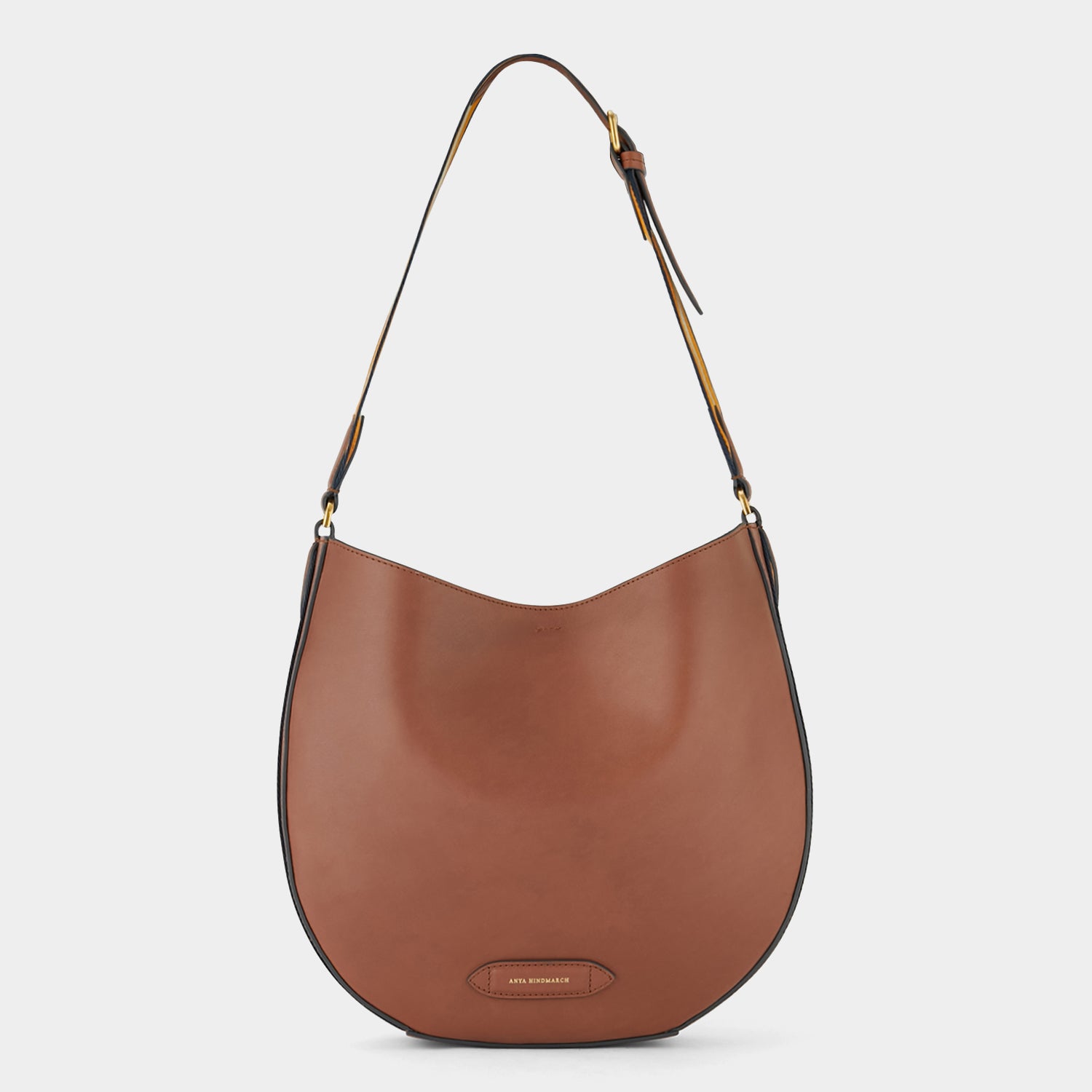 Nastro Small Hobo Bag -

                  
                    Flat Leather in Cedar -
                  

                  Anya Hindmarch UK
