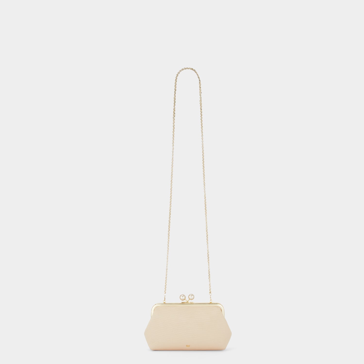 Pearls Maud Clutch -

                  
                    Grosgrain in Porcini -
                  

                  Anya Hindmarch UK
