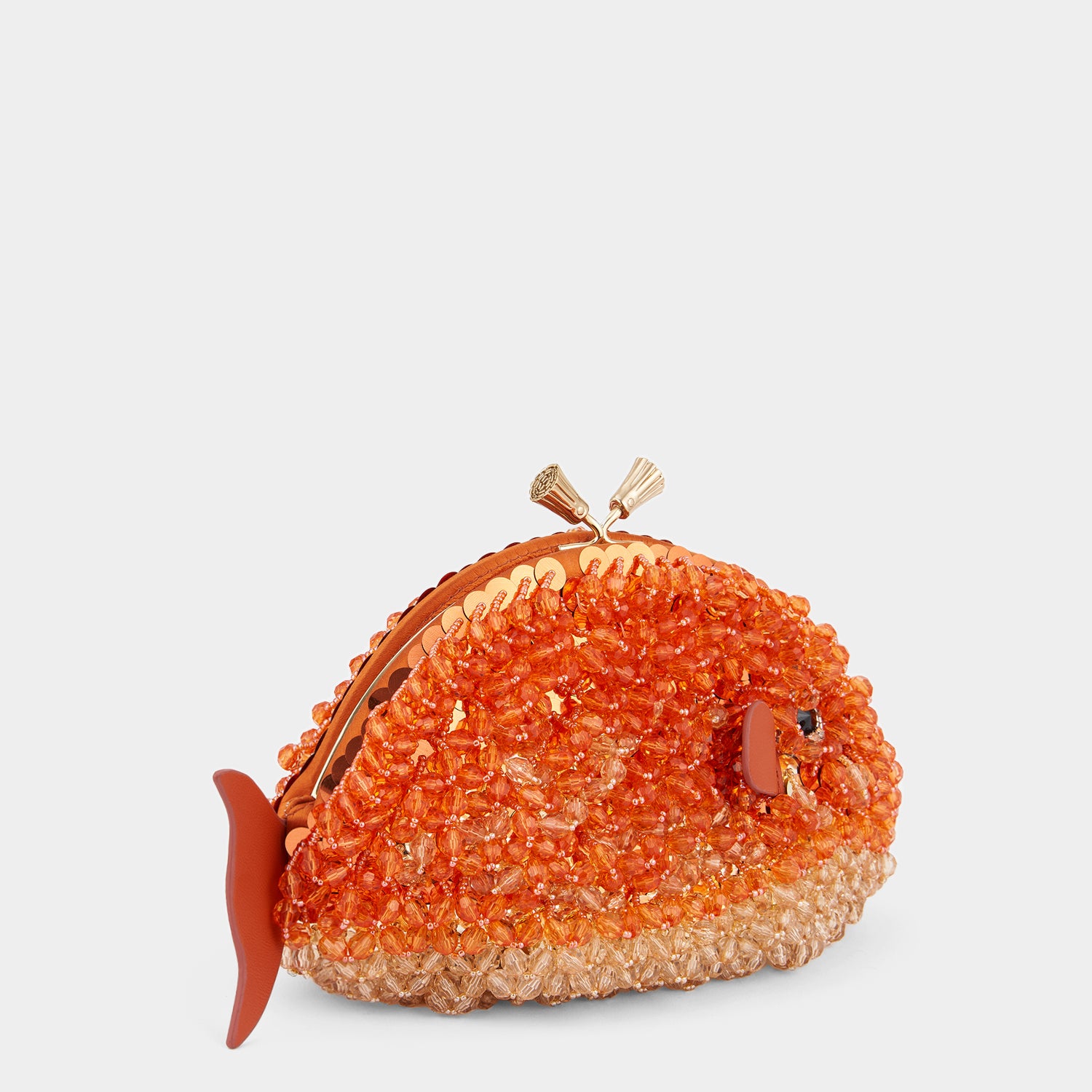 Fish Maud Tassel Clutch -

                  
                    Beads in Orange -
                  

                  Anya Hindmarch UK

