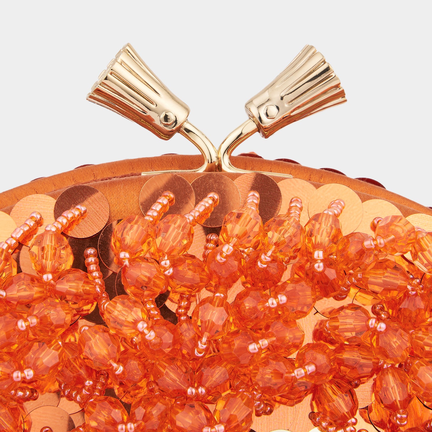 Fish Maud Tassel Clutch -

                  
                    Beads in Orange -
                  

                  Anya Hindmarch UK
