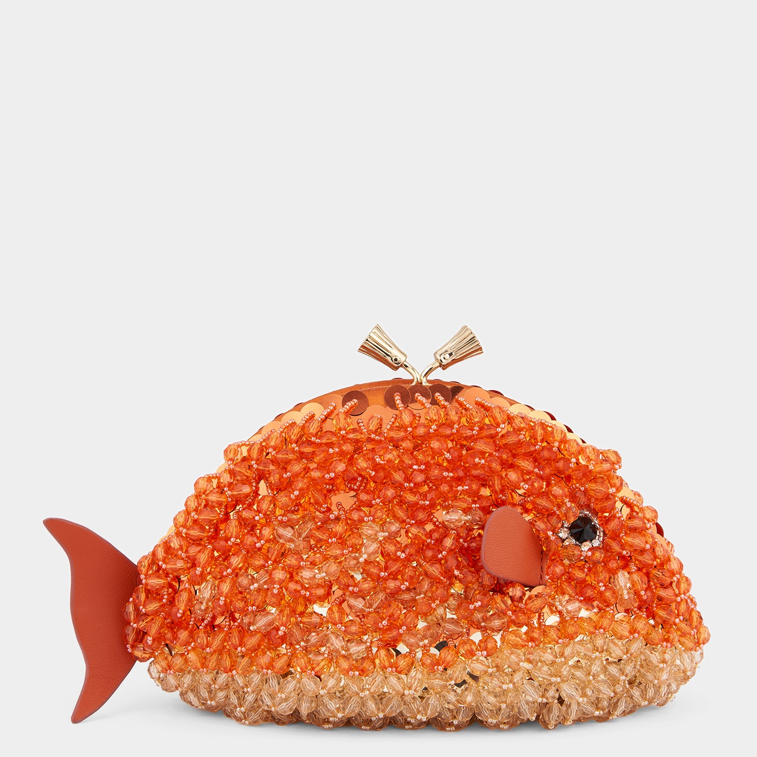 Fish Maud Tassel Clutch -

                  
                    Beads in Orange -
                  

                  Anya Hindmarch UK
