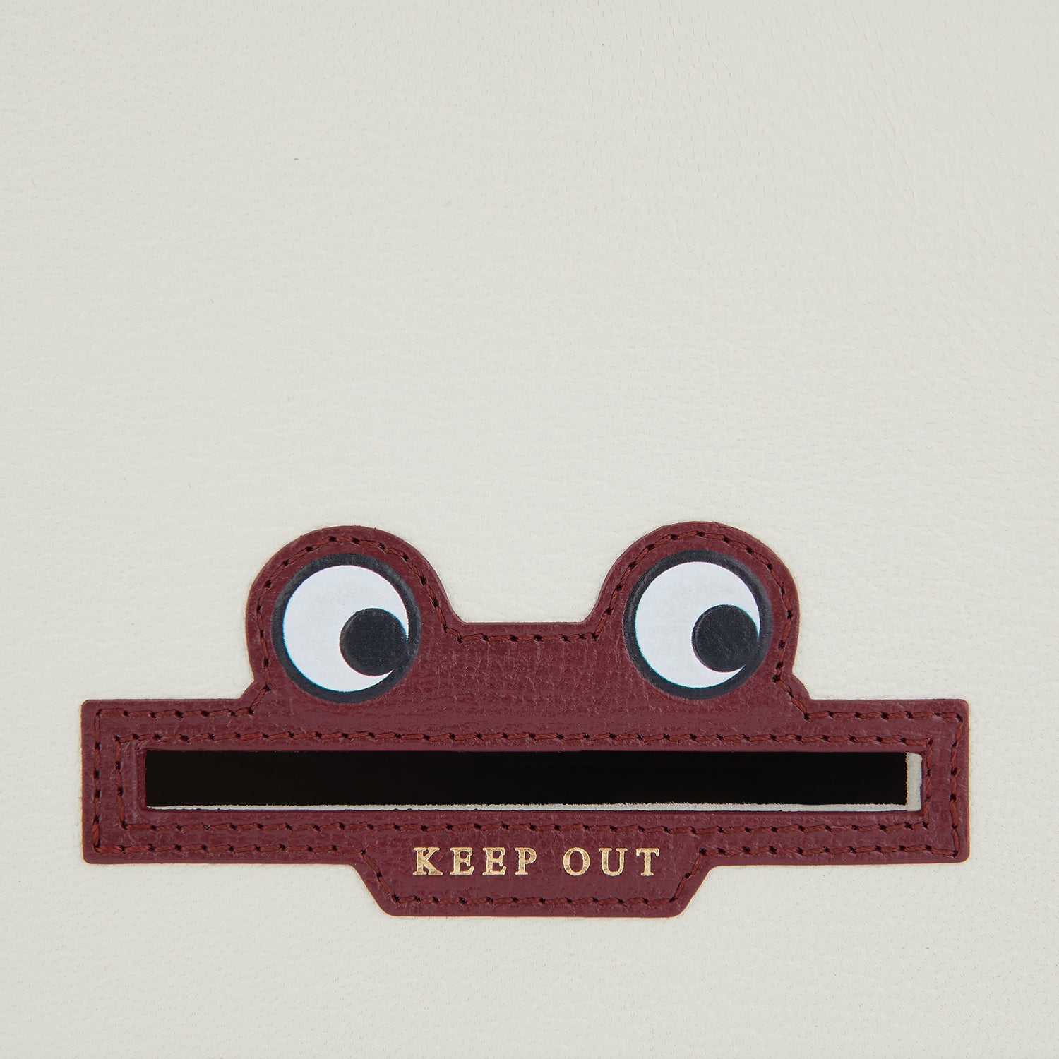 Keep Out Small Box -

                  
                    Capra Leather in Chalk -
                  

                  Anya Hindmarch UK
