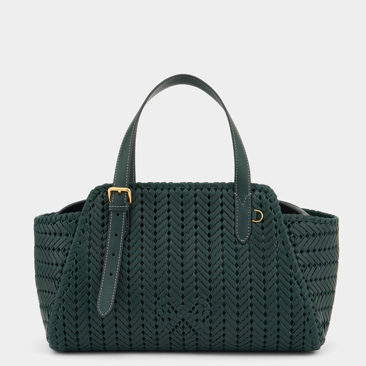 Neeson Zip Top Bag -

                  
                    Capra Leather in Kelp -
                  

                  Anya Hindmarch UK
