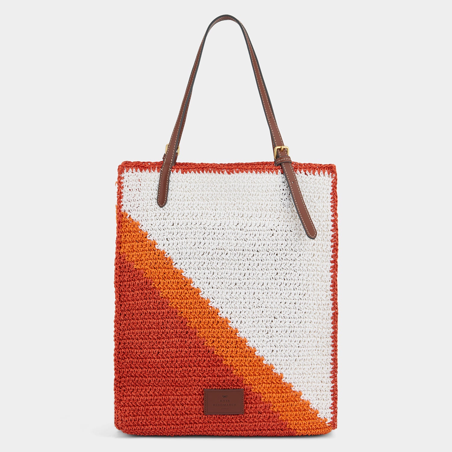 Anya Brands Fanta Tote -

                  
                    Woven Paper in Clementine -
                  

                  Anya Hindmarch UK

