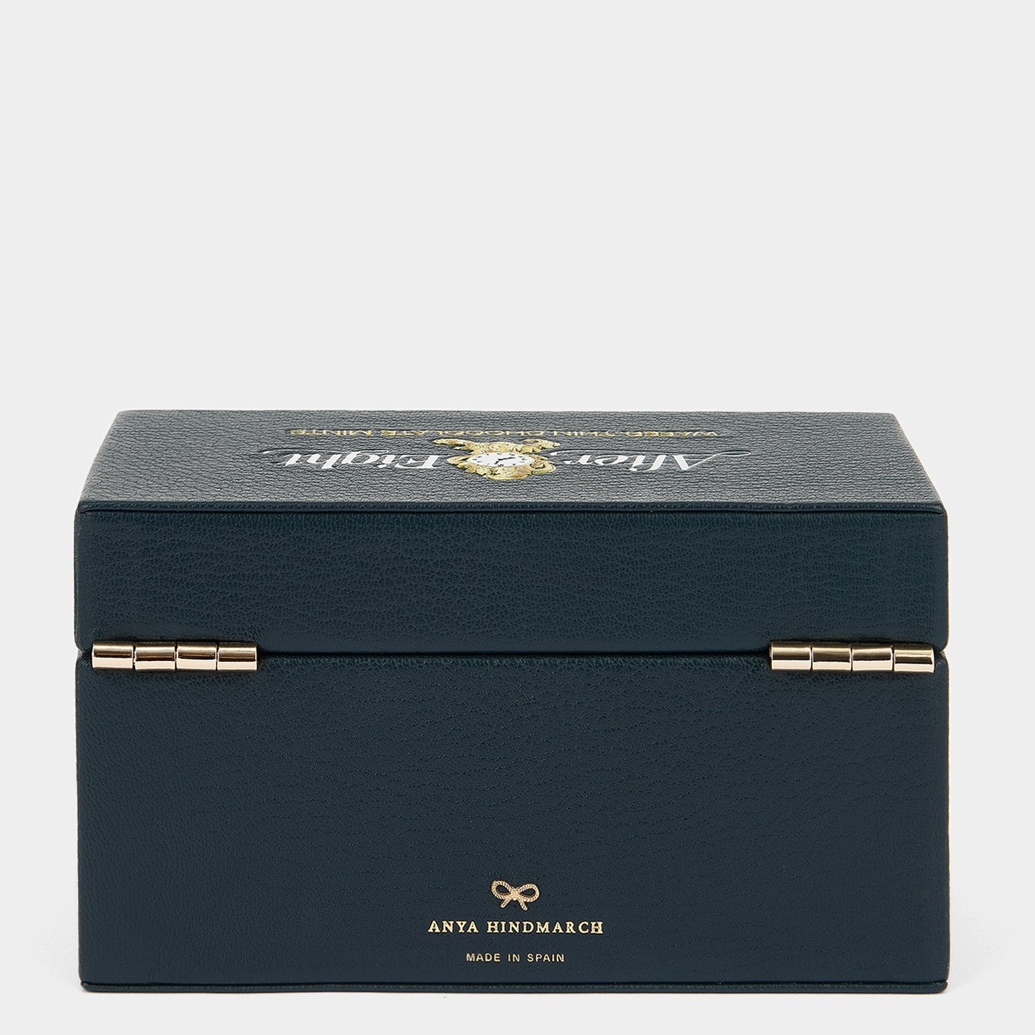 Anya Brands After Eight Box -

                  
                    Capra Leather in Dark Holly -
                  

                  Anya Hindmarch UK
