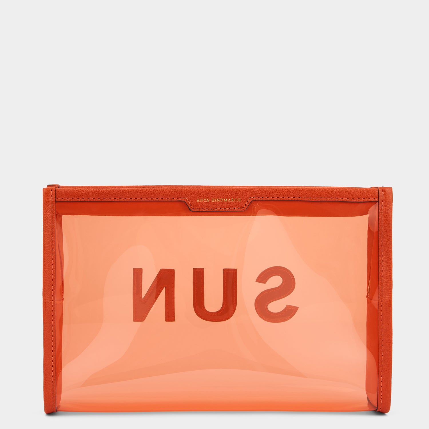 Sun Pouch -

                  
                    Capra in Clementine -
                  

                  Anya Hindmarch UK
