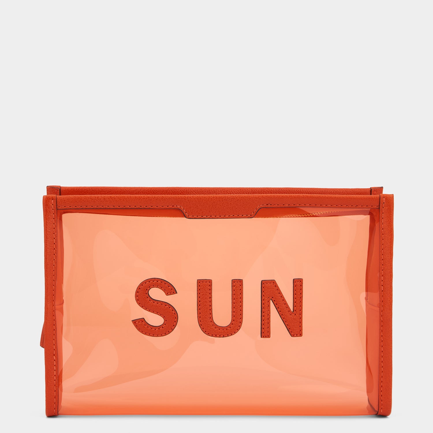 Sun Pouch -

                  
                    Capra in Clementine -
                  

                  Anya Hindmarch UK
