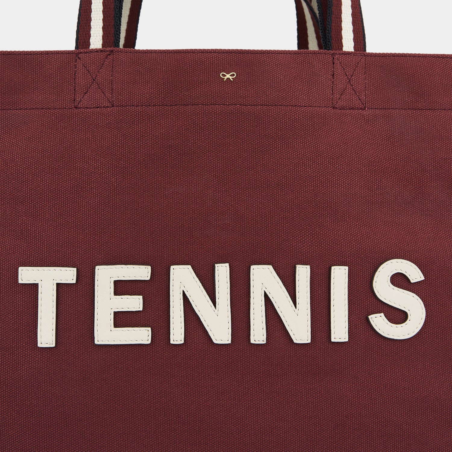 Tennis Household Tote -

                  
                    Recycled Canvas in Medium Red -
                  

                  Anya Hindmarch UK
