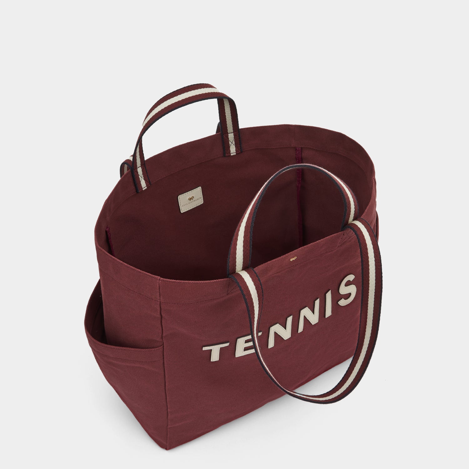 Tennis Household Tote -

                  
                    Recycled Canvas in Medium Red -
                  

                  Anya Hindmarch UK
