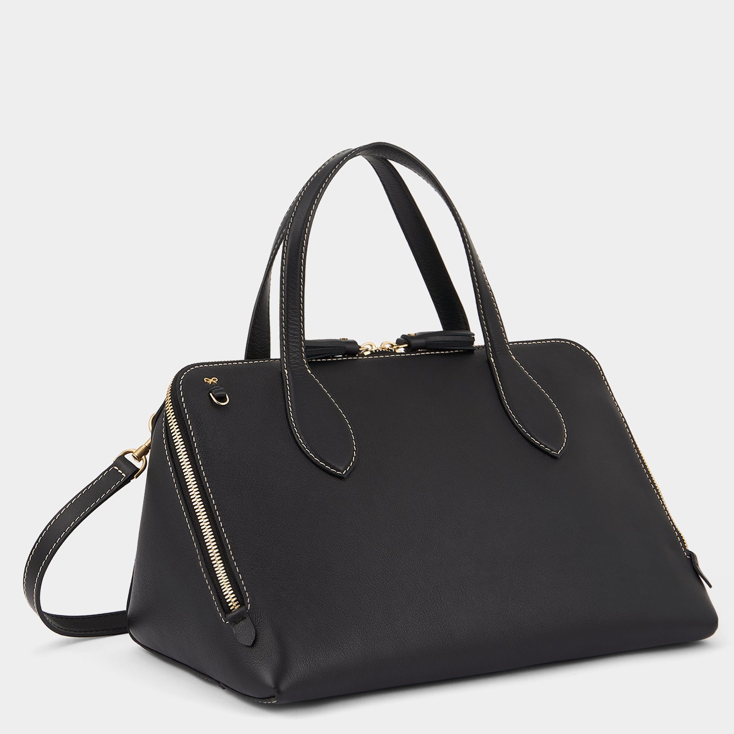 Wedge Cross-body -

                  
                    Calf Leather in Black -
                  

                  Anya Hindmarch UK
