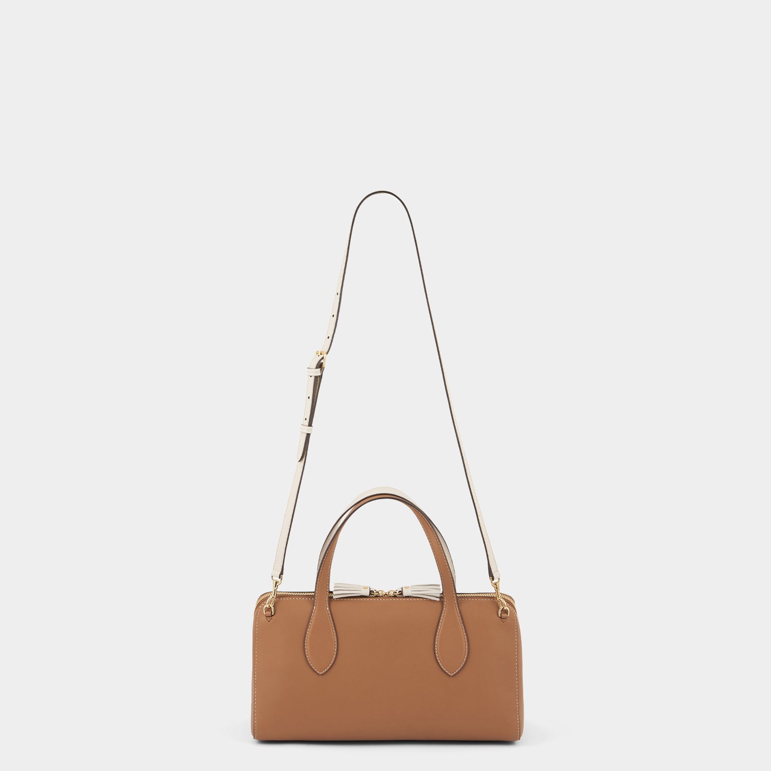Wedge Cross-body -

                  
                    Calf Leather in Chalk/Pecan -
                  

                  Anya Hindmarch UK
