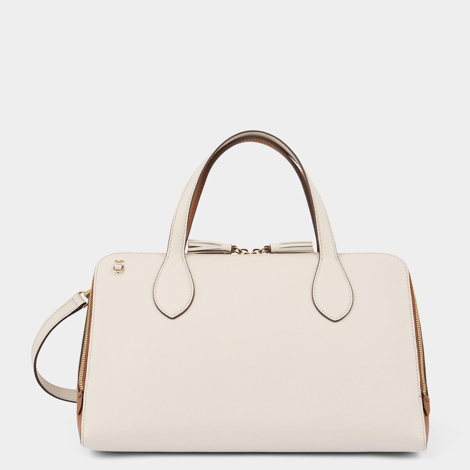 Wedge Cross-body -

                  
                    Calf Leather in Chalk/Pecan -
                  

                  Anya Hindmarch UK
