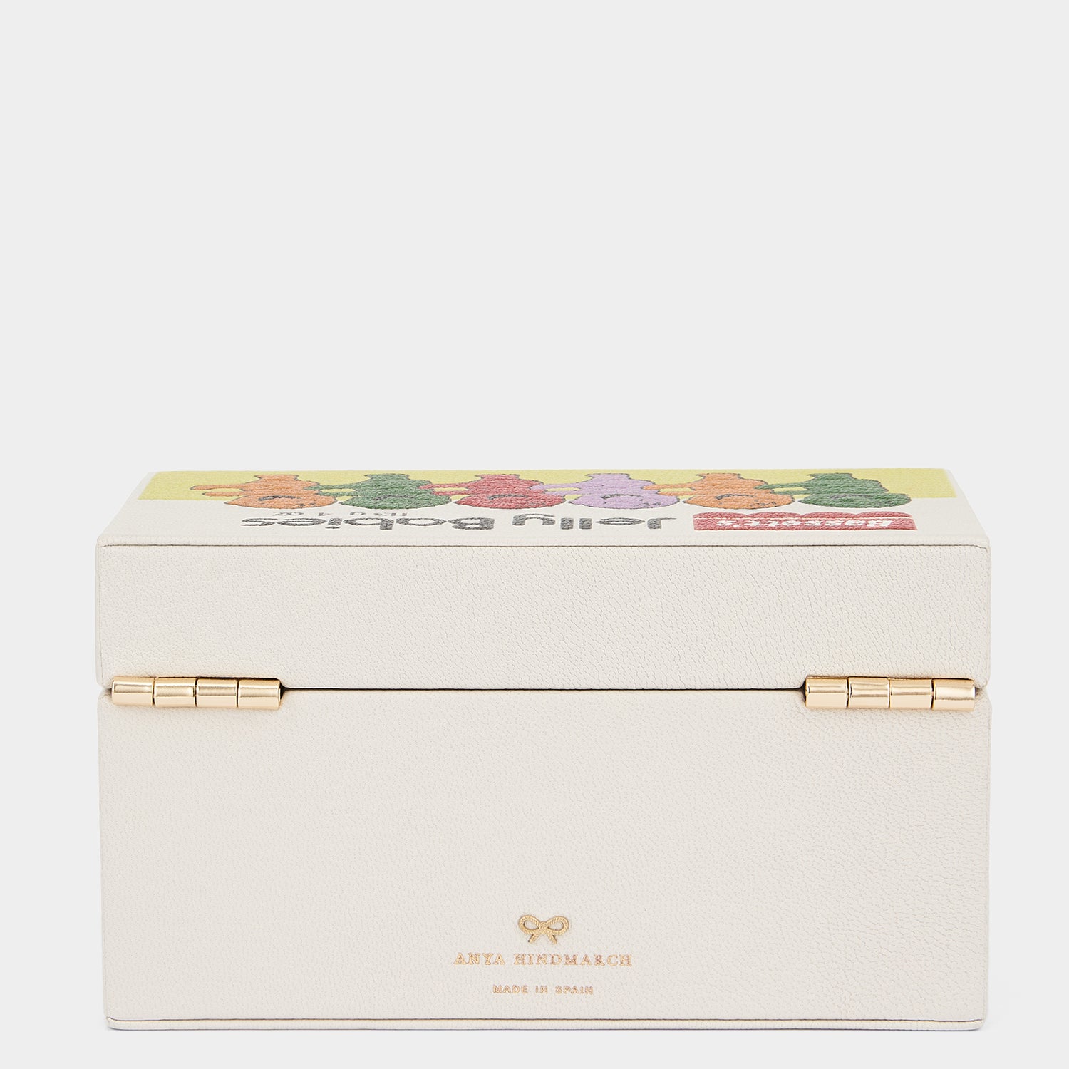 Anya Brand Jelly Babies Box -

                  
                    Capra Leather in Chalk -
                  

                  Anya Hindmarch UK
