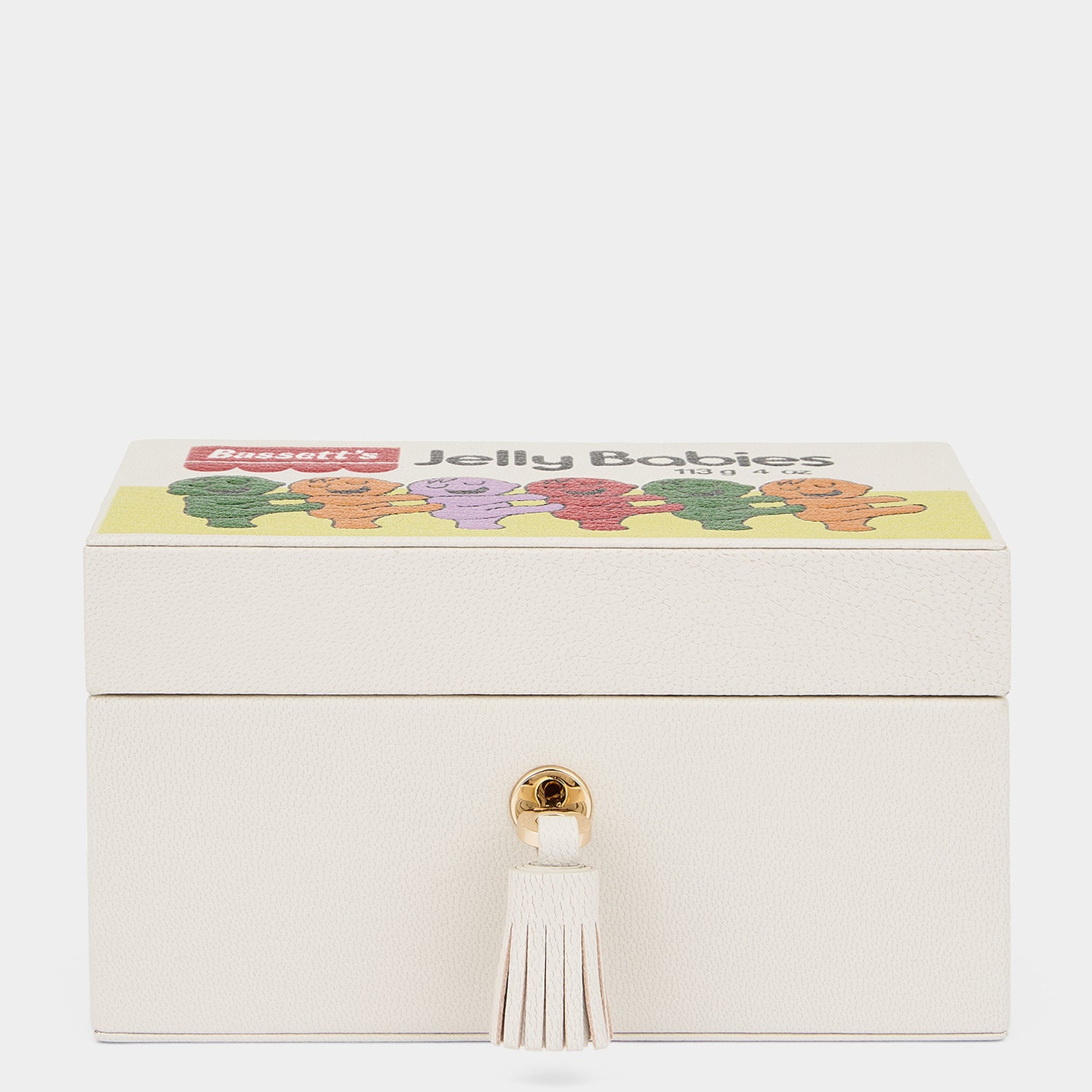 Anya Brand Jelly Babies Box -

                  
                    Capra Leather in Chalk -
                  

                  Anya Hindmarch UK

