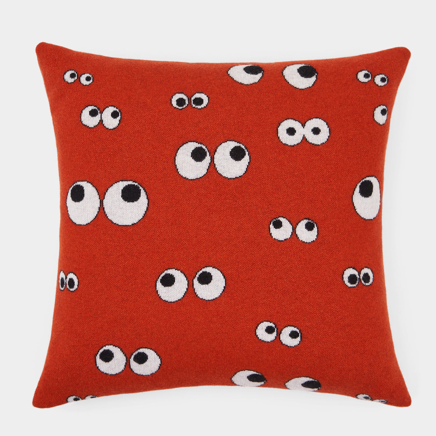 All Over Eyes Cushion -

                  
                    Lambswool in Dark Clementine -
                  

                  Anya Hindmarch UK
