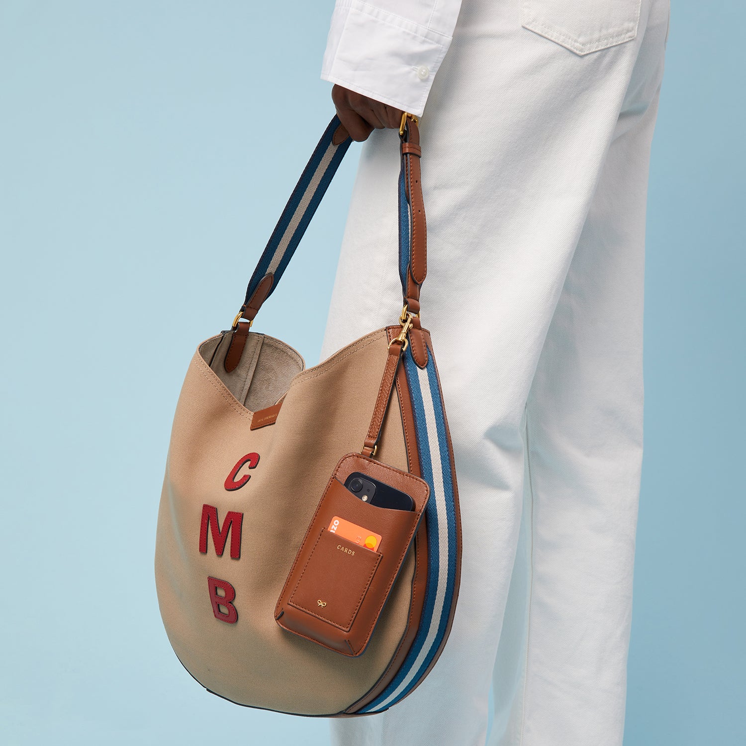 Bespoke Walton Hobo Bag -

                  
                    Recycled Canvas In Tan -
                  

                  Anya Hindmarch UK
