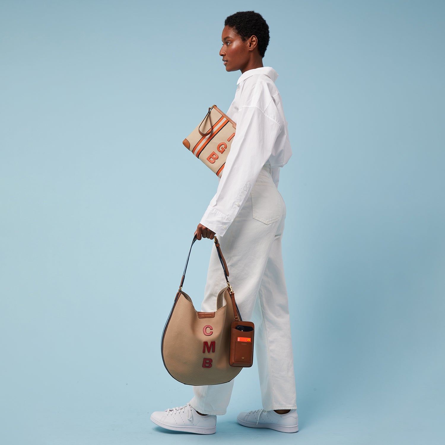 Bespoke Walton Hobo Bag -

                  
                    Recycled Canvas in Tan -
                  

                  Anya Hindmarch UK
