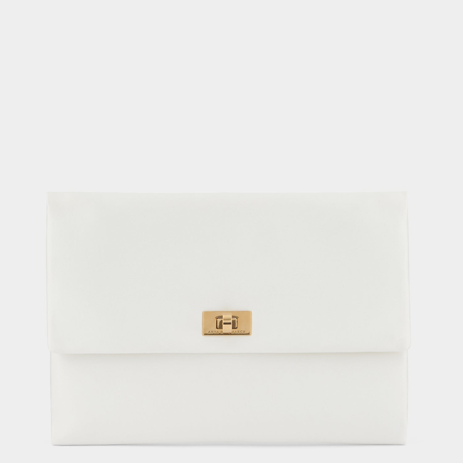 Valorie Clutch -

                  
                    Recycled Satin in Ivory -
                  

                  Anya Hindmarch UK
