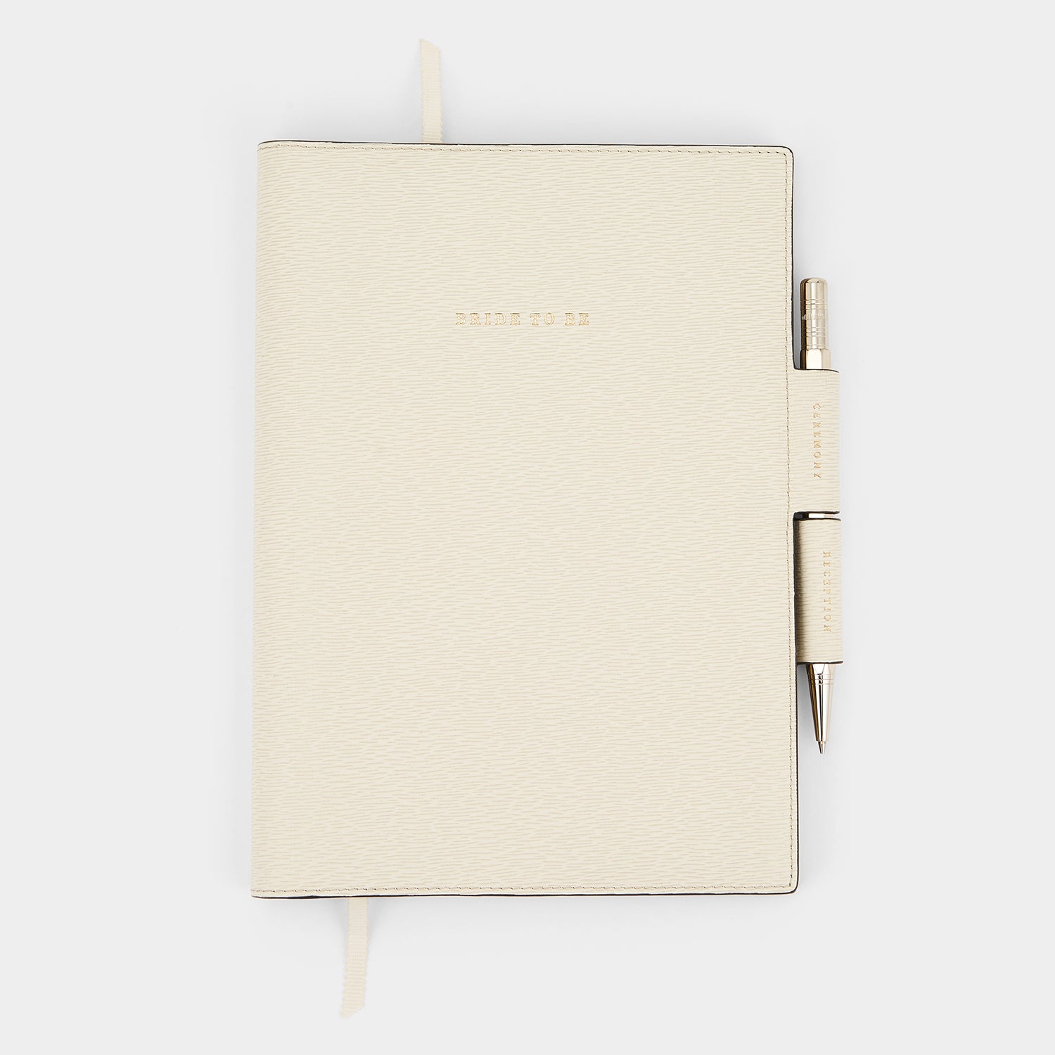 Wedding A5 Two Way Journal -

                  
                    Capra Leather in Bone -
                  

                  Anya Hindmarch UK
