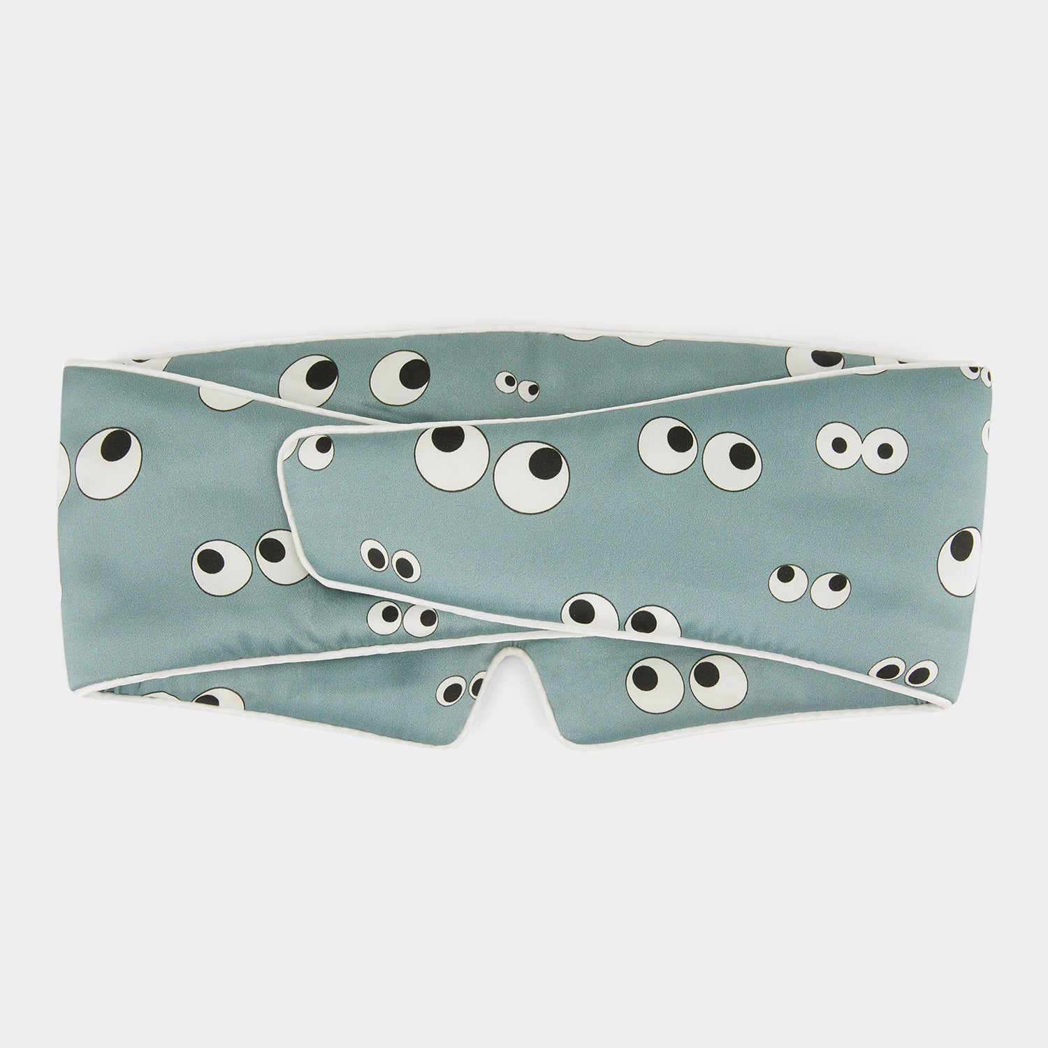 All Over Eyes Travel Eye Mask -

                  
                    Silk Cotton in Duck Egg -
                  

                  Anya Hindmarch UK

