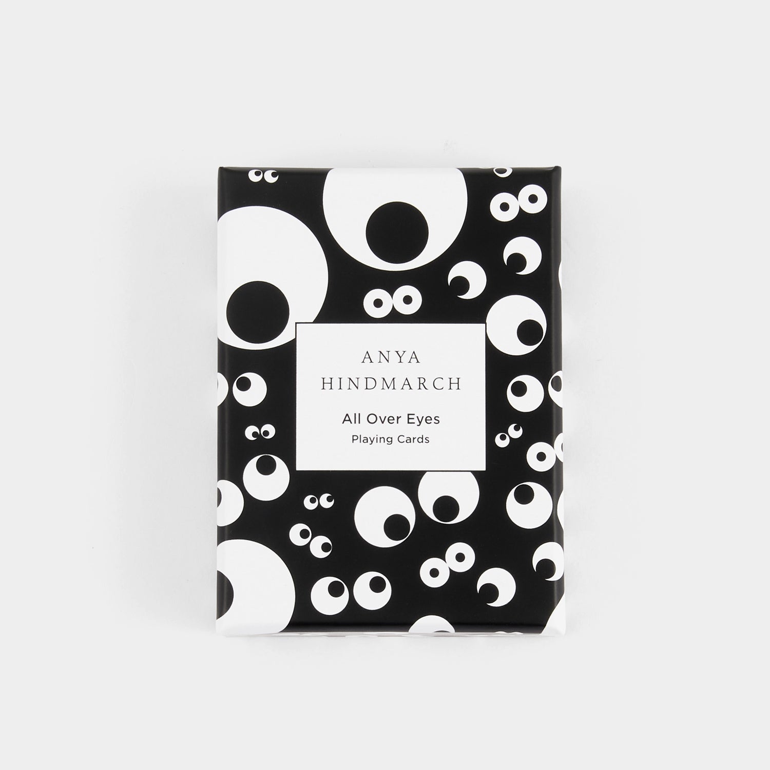 All Over Eyes Playing Cards -

                  
                    Card in Black -
                  

                  Anya Hindmarch UK
