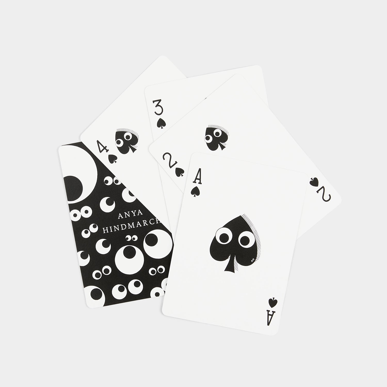 All Over Eyes Playing Cards -

                  
                    Card in Black -
                  

                  Anya Hindmarch UK
