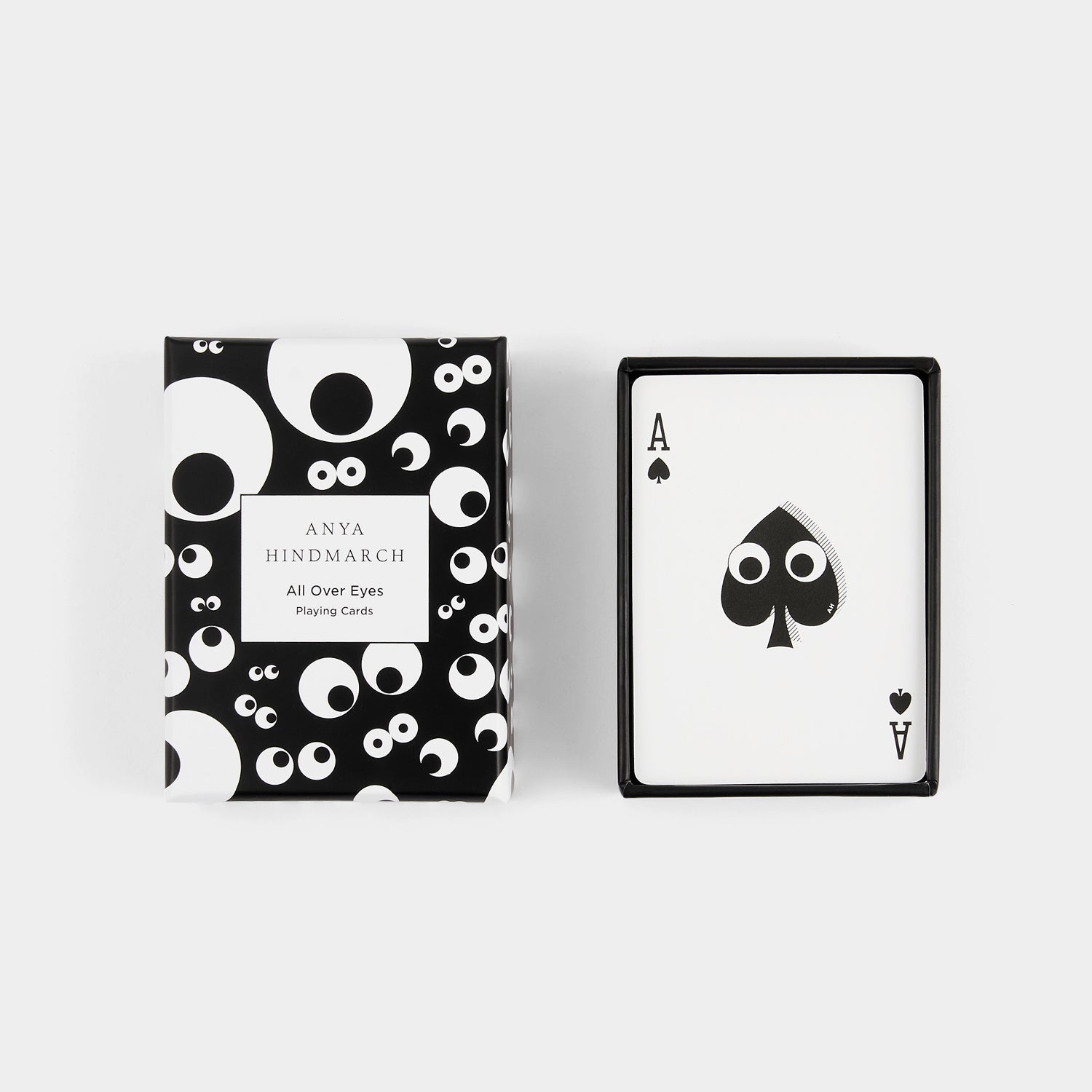 All Over Eyes Playing Cards -

                  
                    Card in Black -
                  

                  Anya Hindmarch UK
