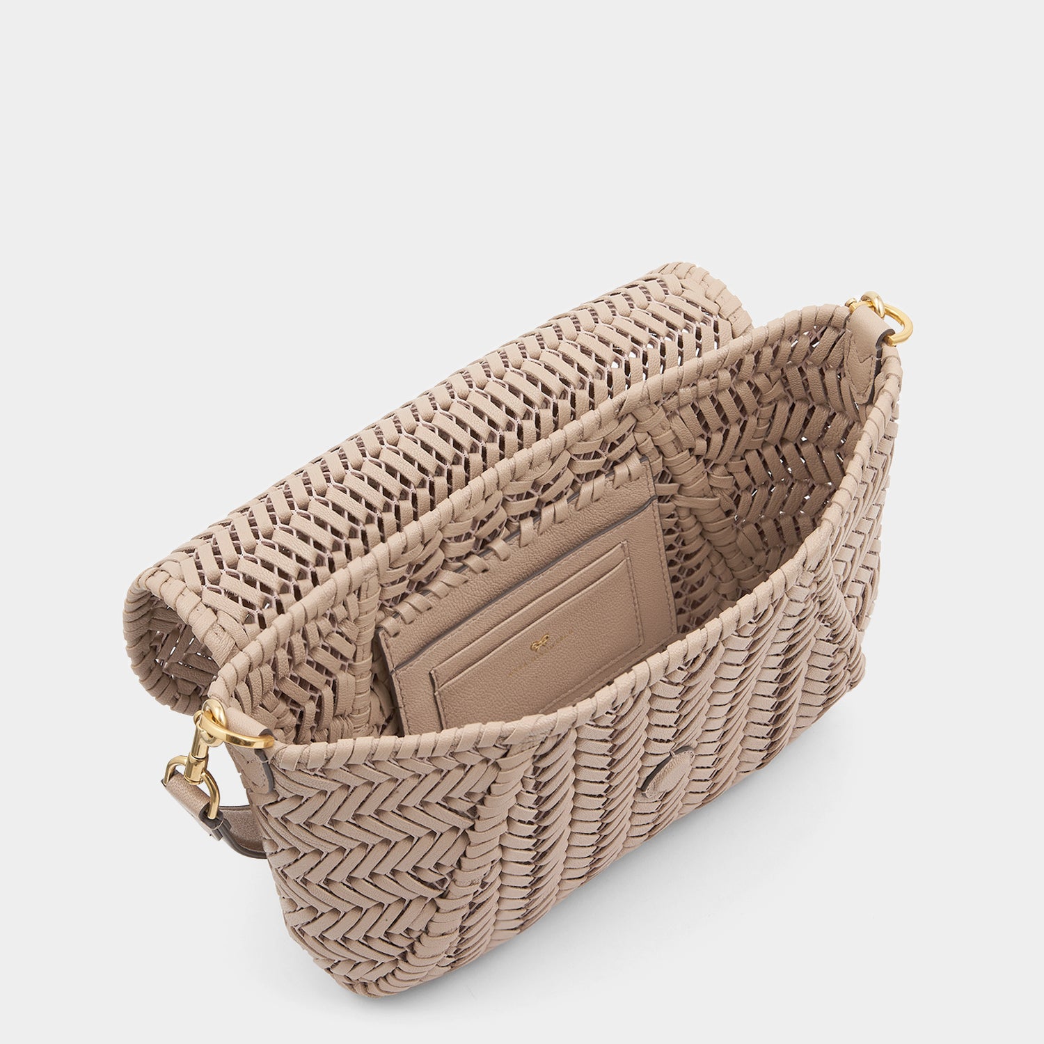 Neeson Tassel Shoulder Bag -

                  
                    Capra Leather in Light Nude -
                  

                  Anya Hindmarch UK
