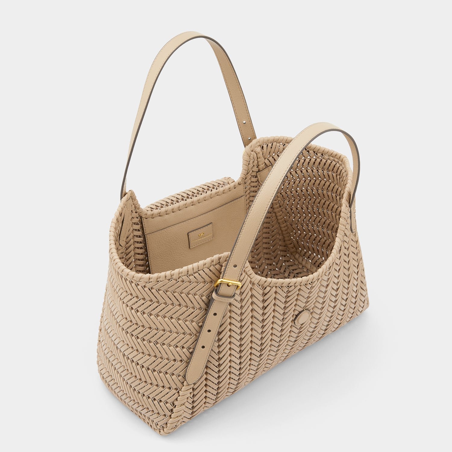 Neeson Tassel Tote -

                  
                    Capra Leather in Light Nude -
                  

                  Anya Hindmarch UK
