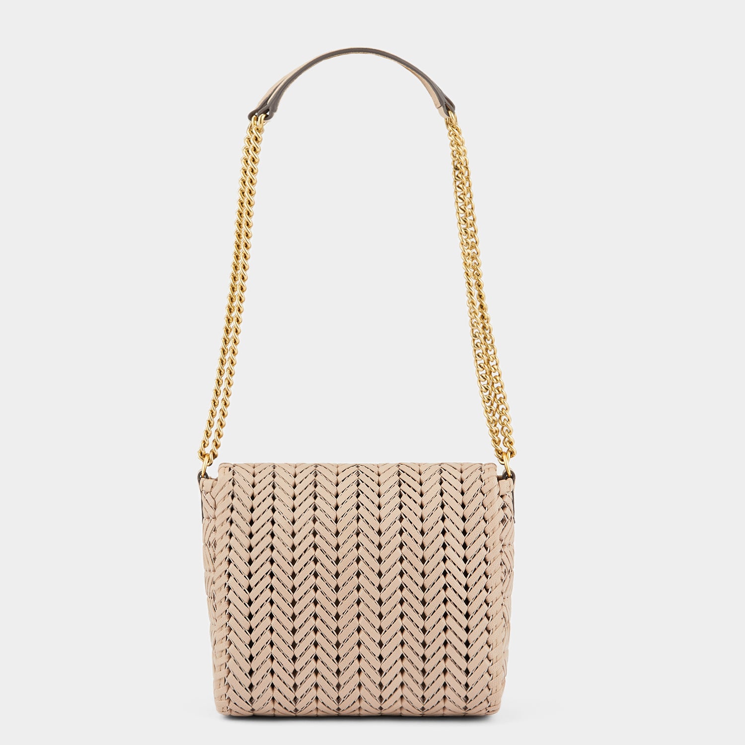 Neeson Chain Cross-body -

                  
                    Capra Leather in Light Nude -
                  

                  Anya Hindmarch UK
