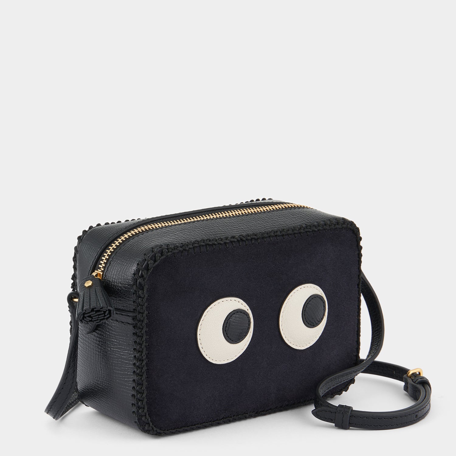 Suede Eyes Cross-body -

                  
                    Suede in Black -
                  

                  Anya Hindmarch UK

