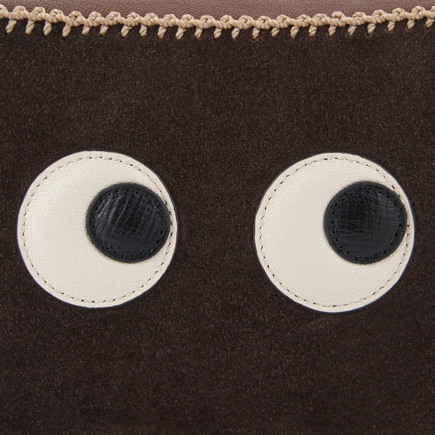 Suede Eyes Cross-body -

                  
                    Suede in Truffle -
                  

                  Anya Hindmarch UK
