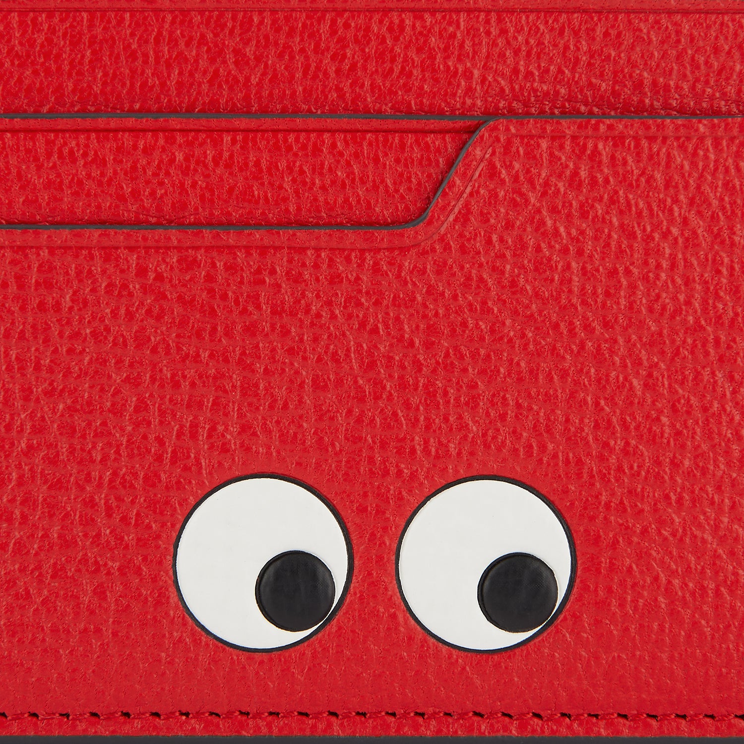 Eyes Card Case -

                  
                    Capra Leather in Bright Red -
                  

                  Anya Hindmarch UK
