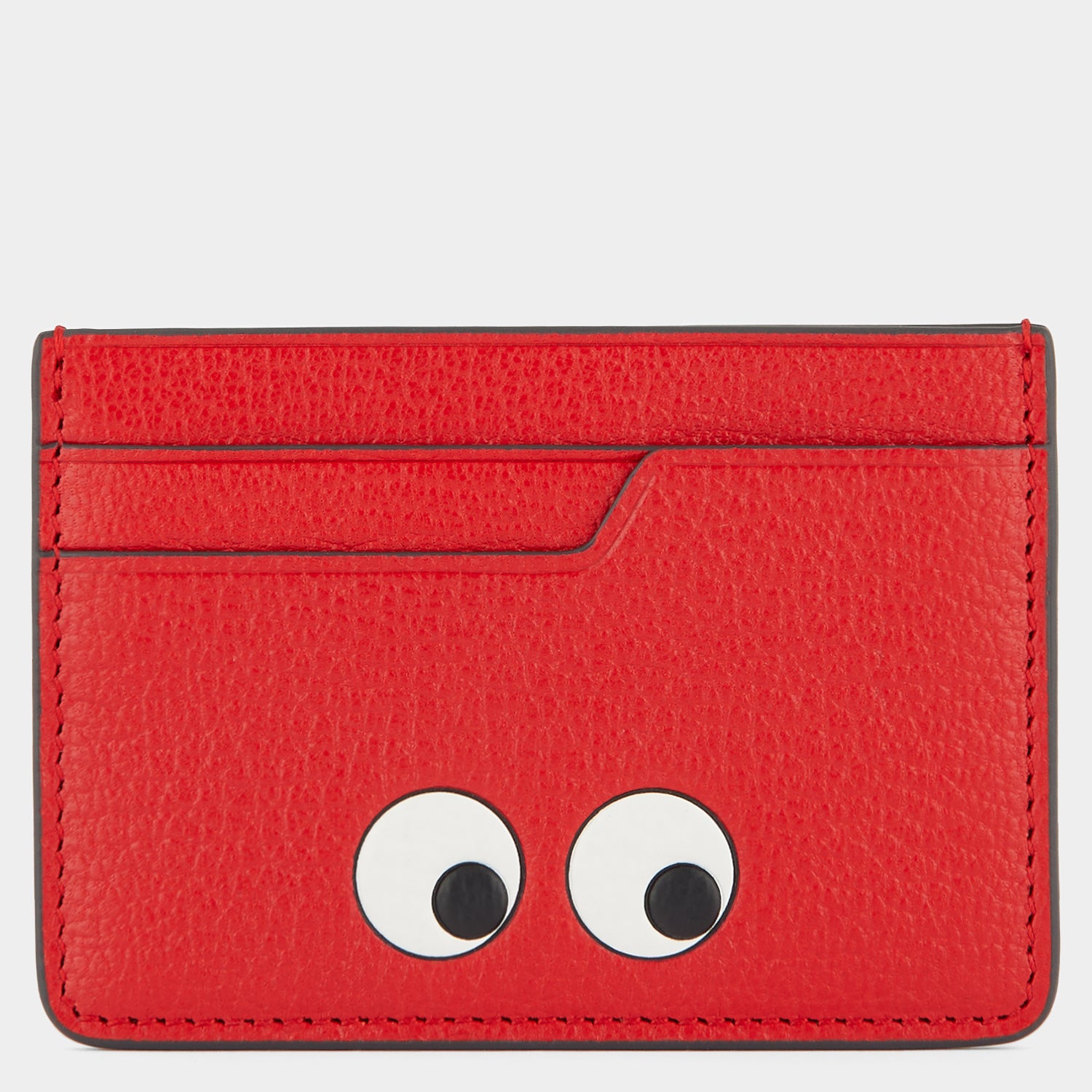 Eyes Card Case -

                  
                    Capra Leather in Bright Red -
                  

                  Anya Hindmarch UK
