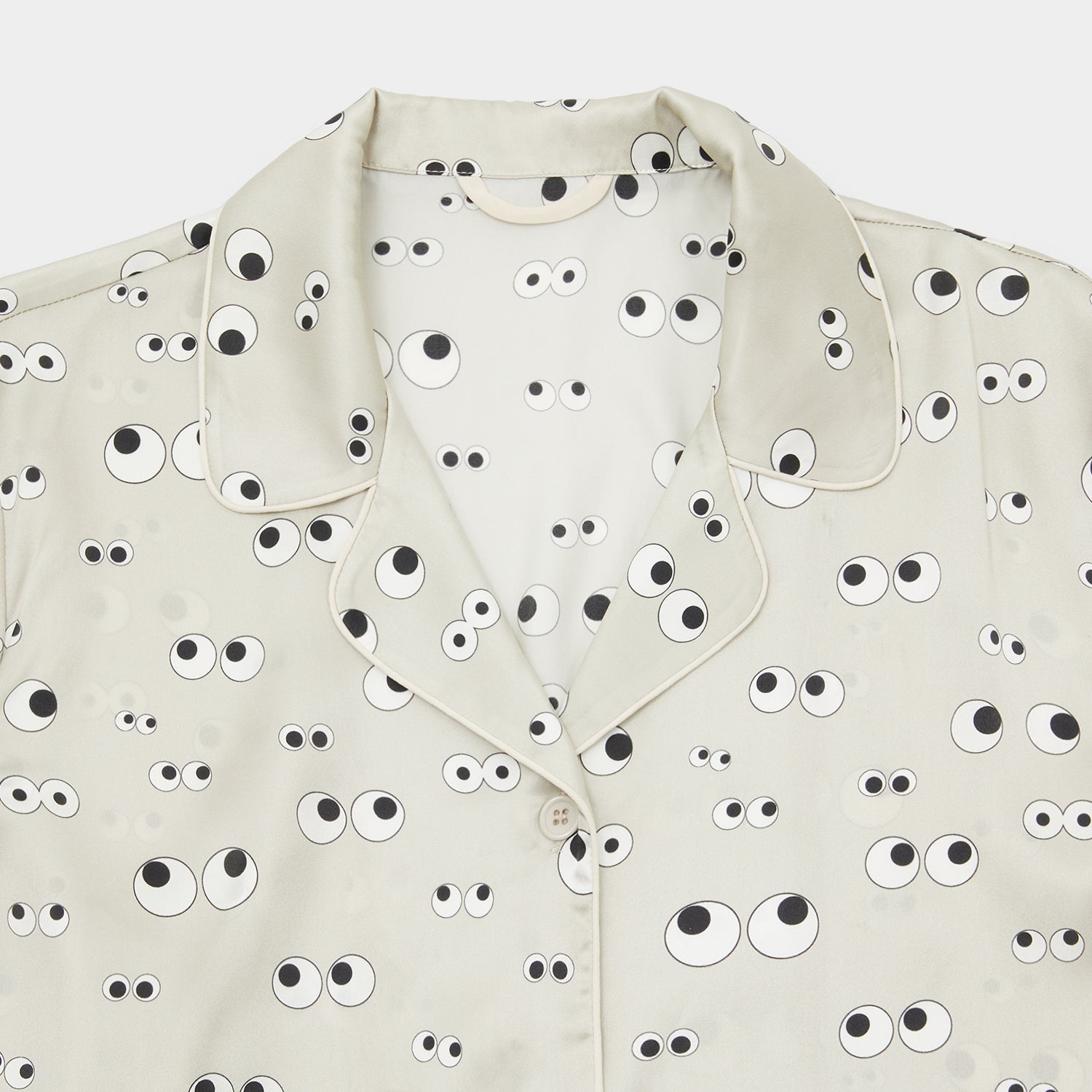 All Over Eyes Pyjamas -

                  
                    Silk in Chalk -
                  

                  Anya Hindmarch UK
