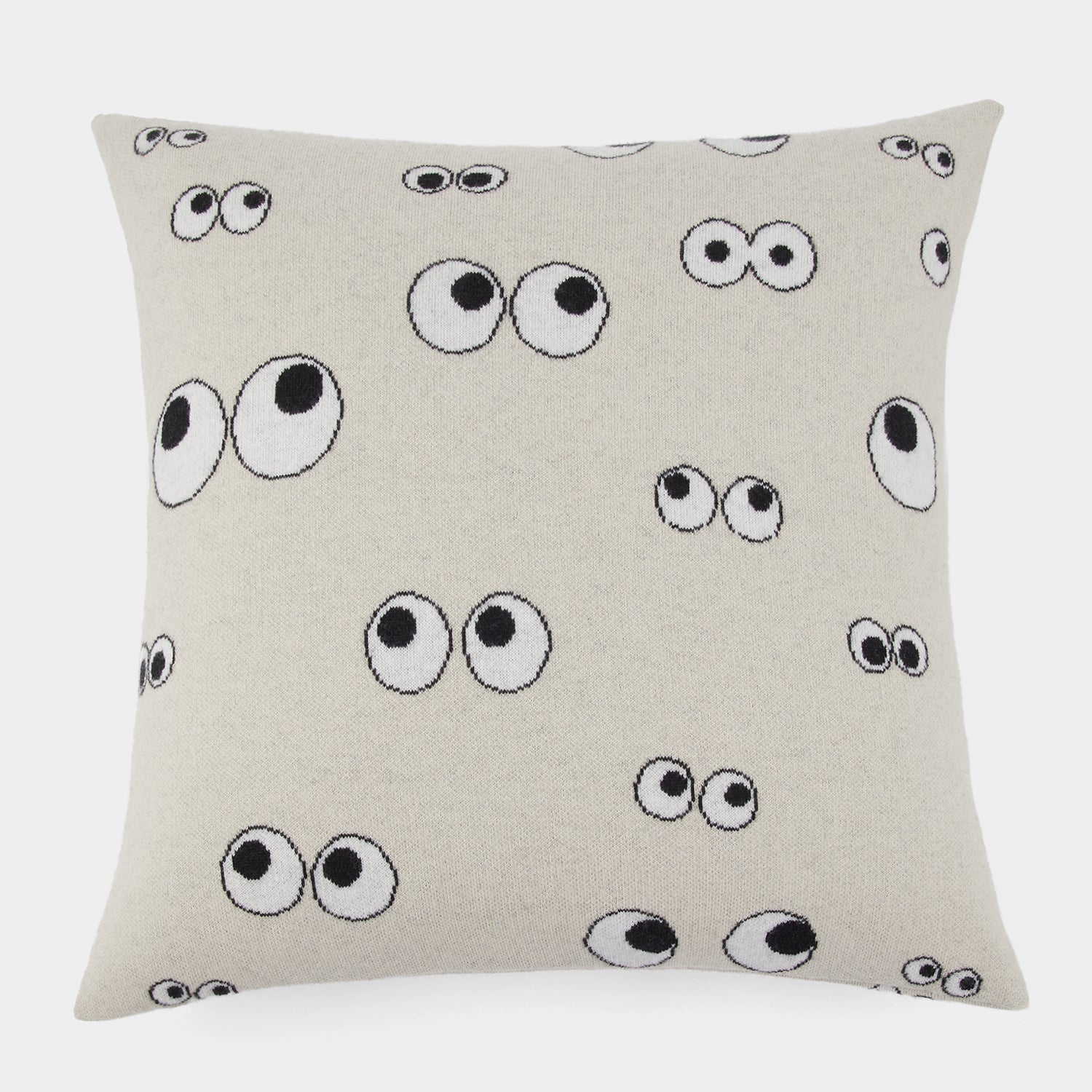 All Over Eyes Cushion -

                  
                    Lambswool in Grey White -
                  

                  Anya Hindmarch UK
