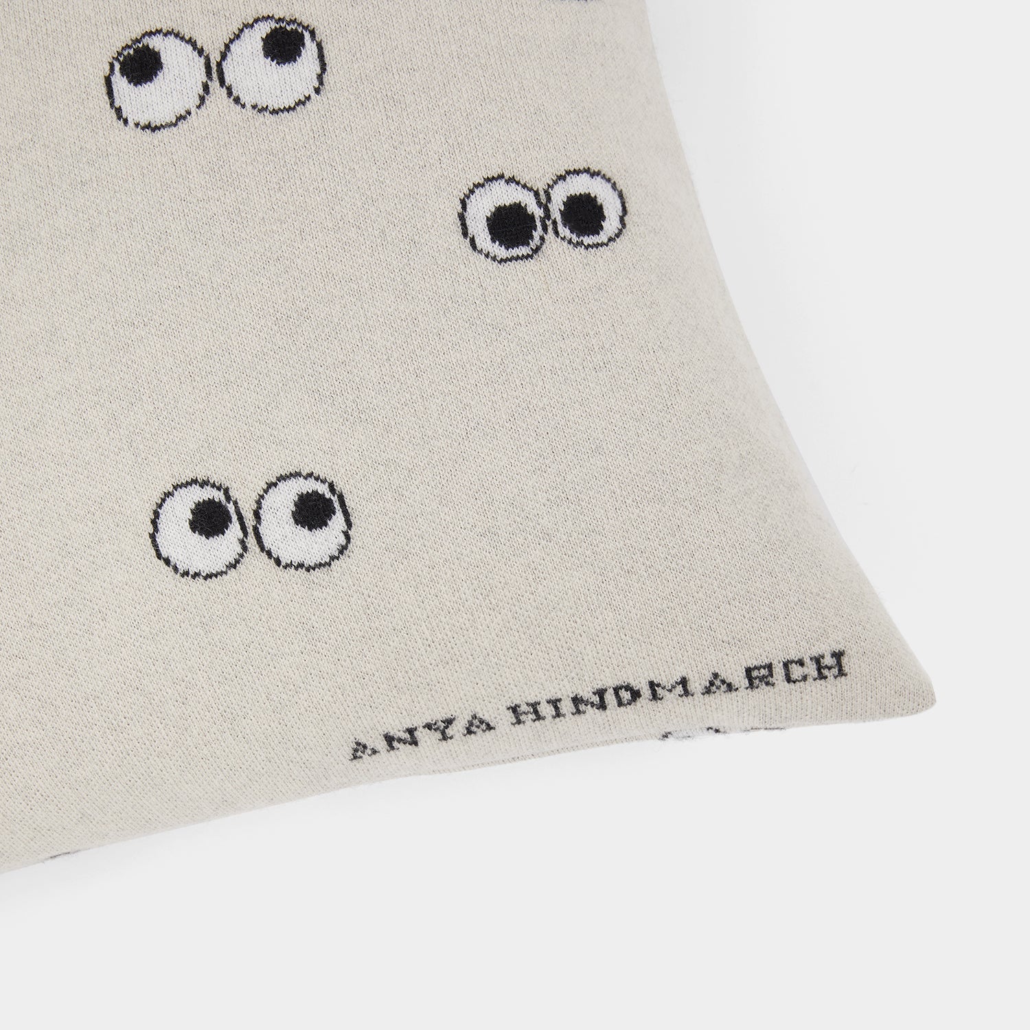 All Over Eyes Cushion -

                  
                    Lambswool in Grey White -
                  

                  Anya Hindmarch UK
