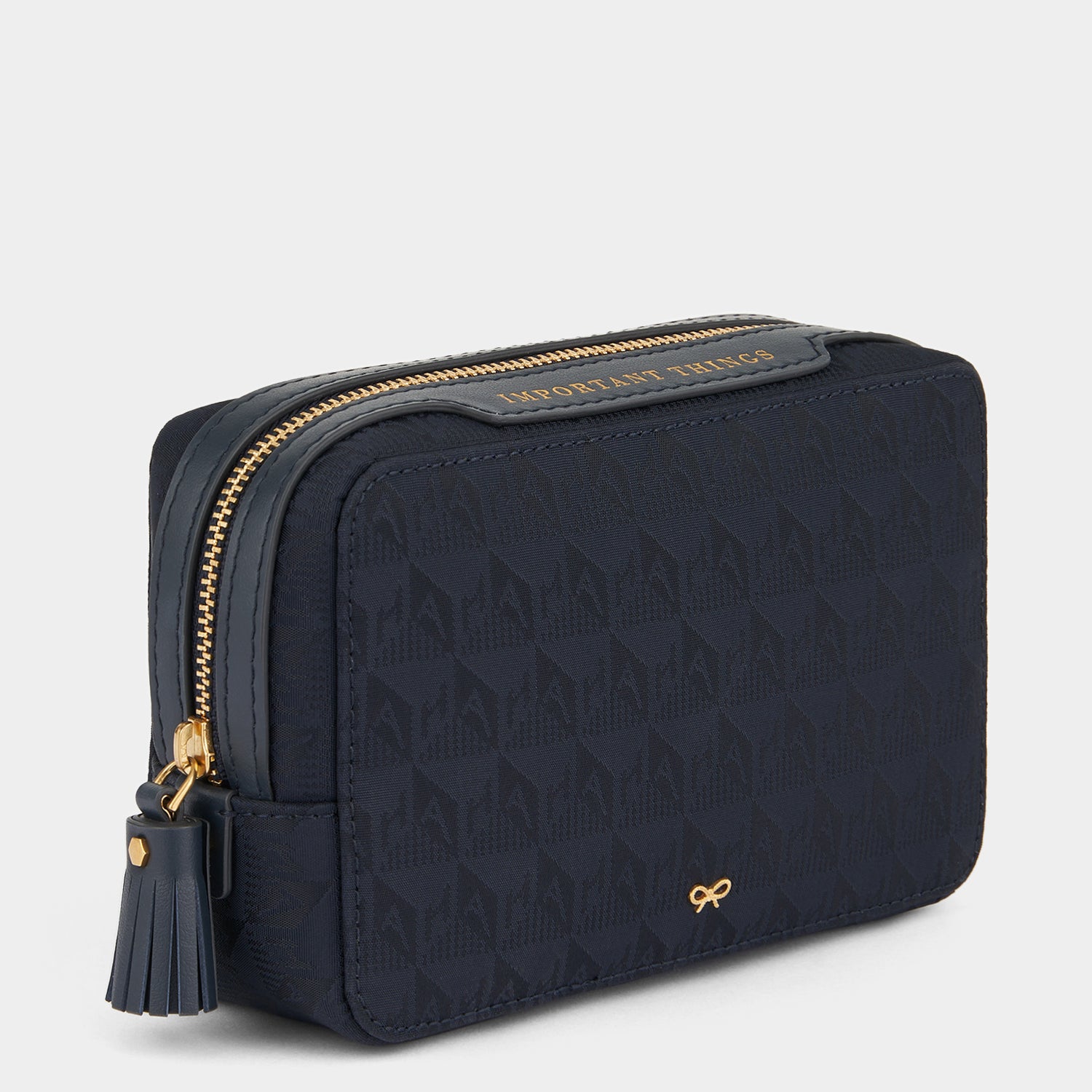 Logo Important Things Pouch -

                  
                    Jacquard Nylon in Marine -
                  

                  Anya Hindmarch UK
