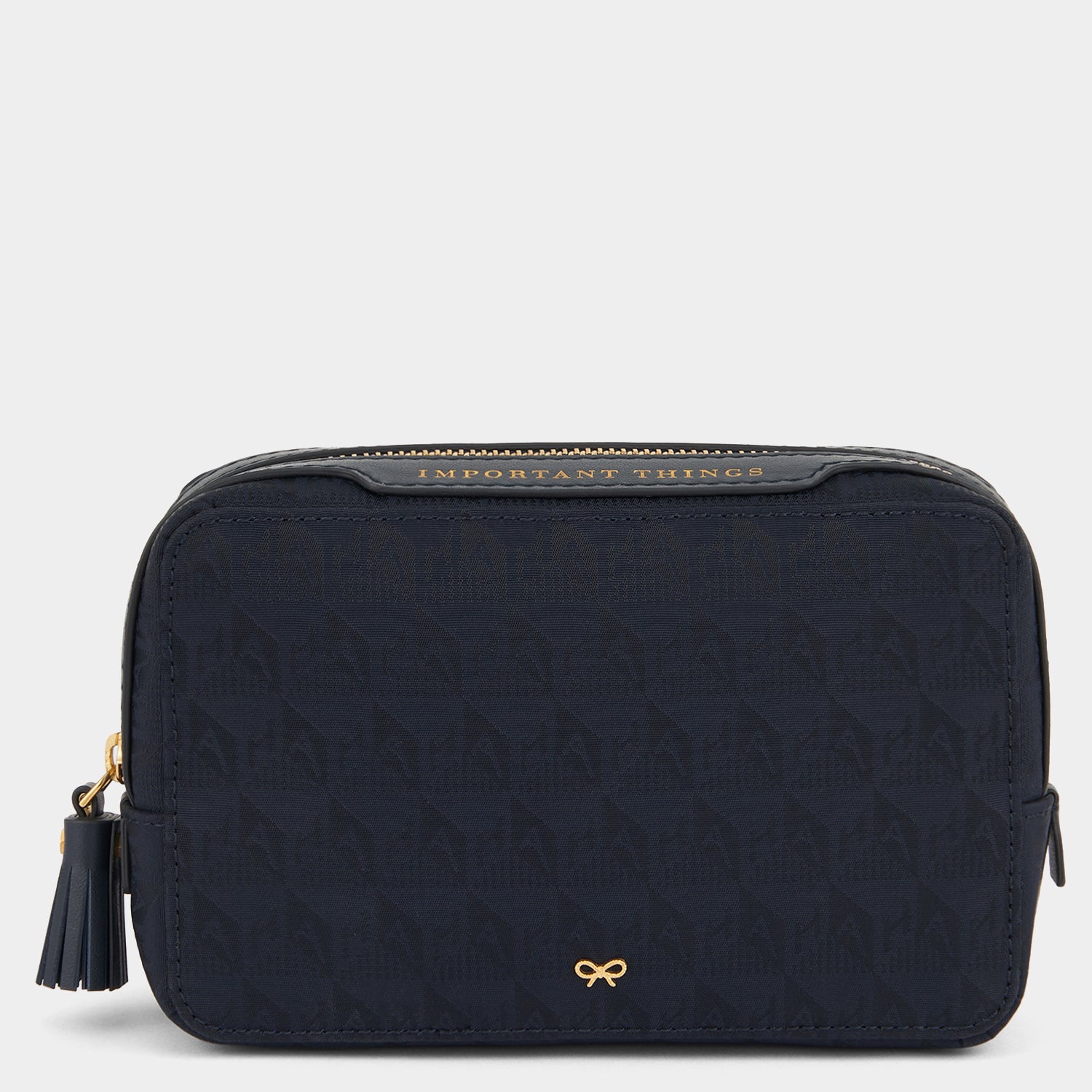 Logo Important Things Pouch -

                  
                    Jacquard Nylon in Marine -
                  

                  Anya Hindmarch UK

