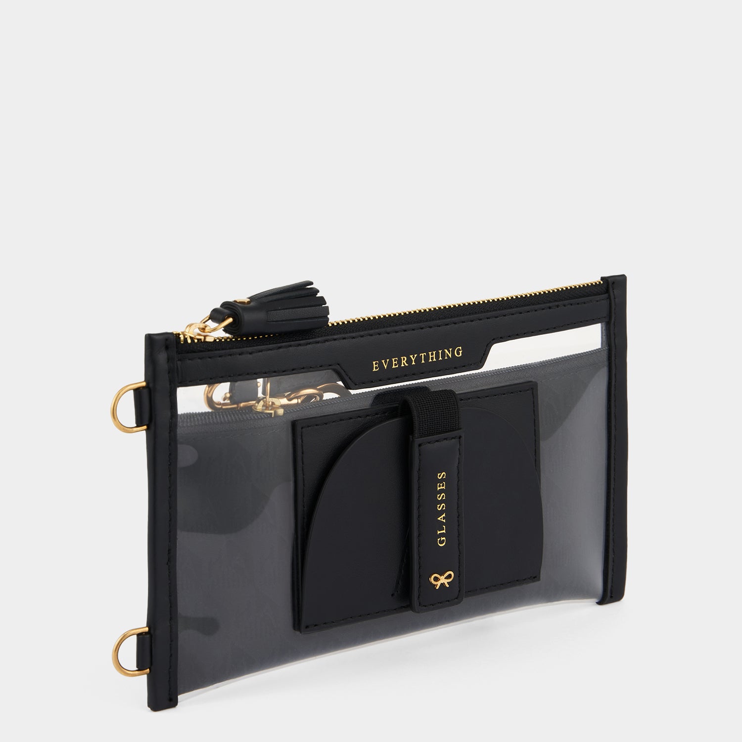 Logo Everything Pouch -

                  
                    Jacquard Nylon in Black -
                  

                  Anya Hindmarch UK
