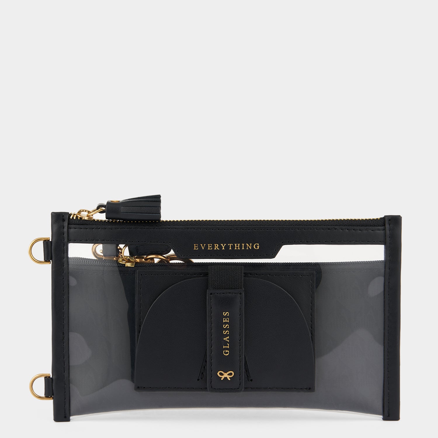 Logo Everything Pouch -

                  
                    Jacquard Nylon in Black -
                  

                  Anya Hindmarch UK
