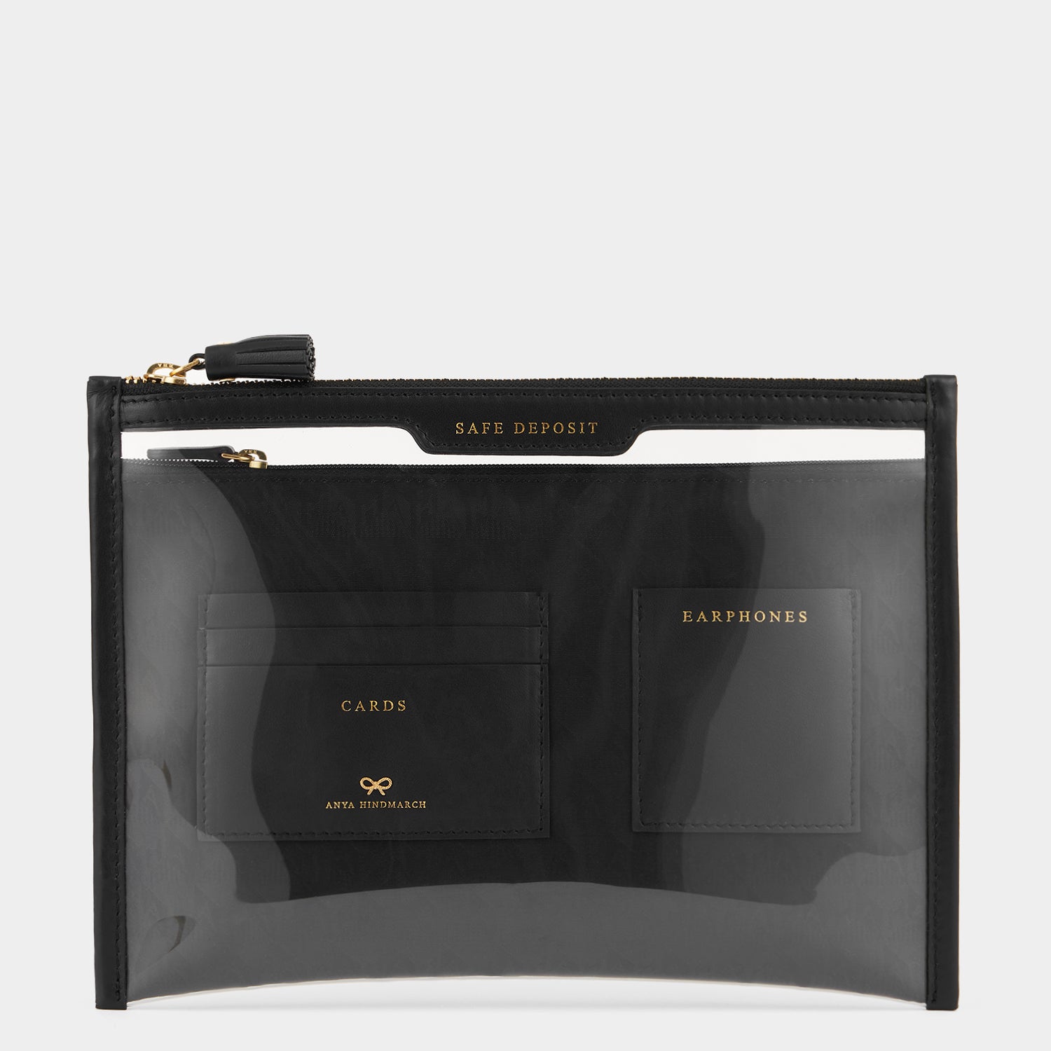 Logo Safe Deposit Case -

                  
                    Jacquard Nylon in Black -
                  

                  Anya Hindmarch UK
