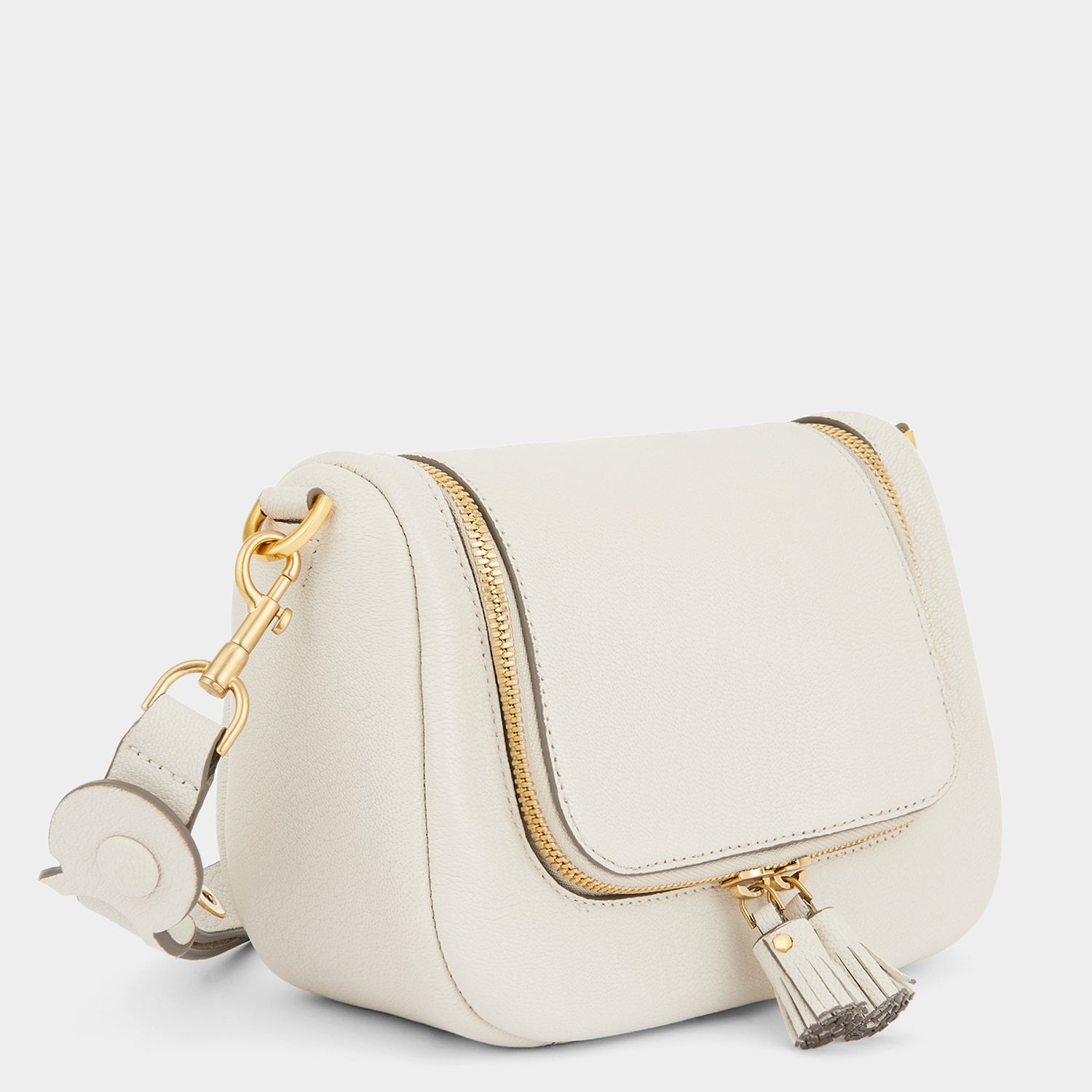Small Vere Soft Satchel -

                  
                    Grain Leather in Chalk -
                  

                  Anya Hindmarch UK
