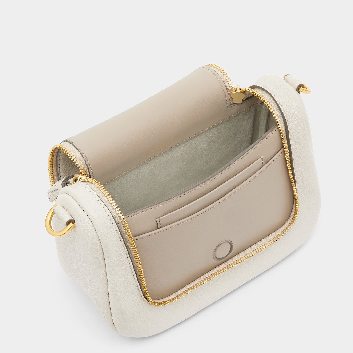 Small Vere Soft Satchel -

                  
                    Grain Leather in Chalk -
                  

                  Anya Hindmarch UK
