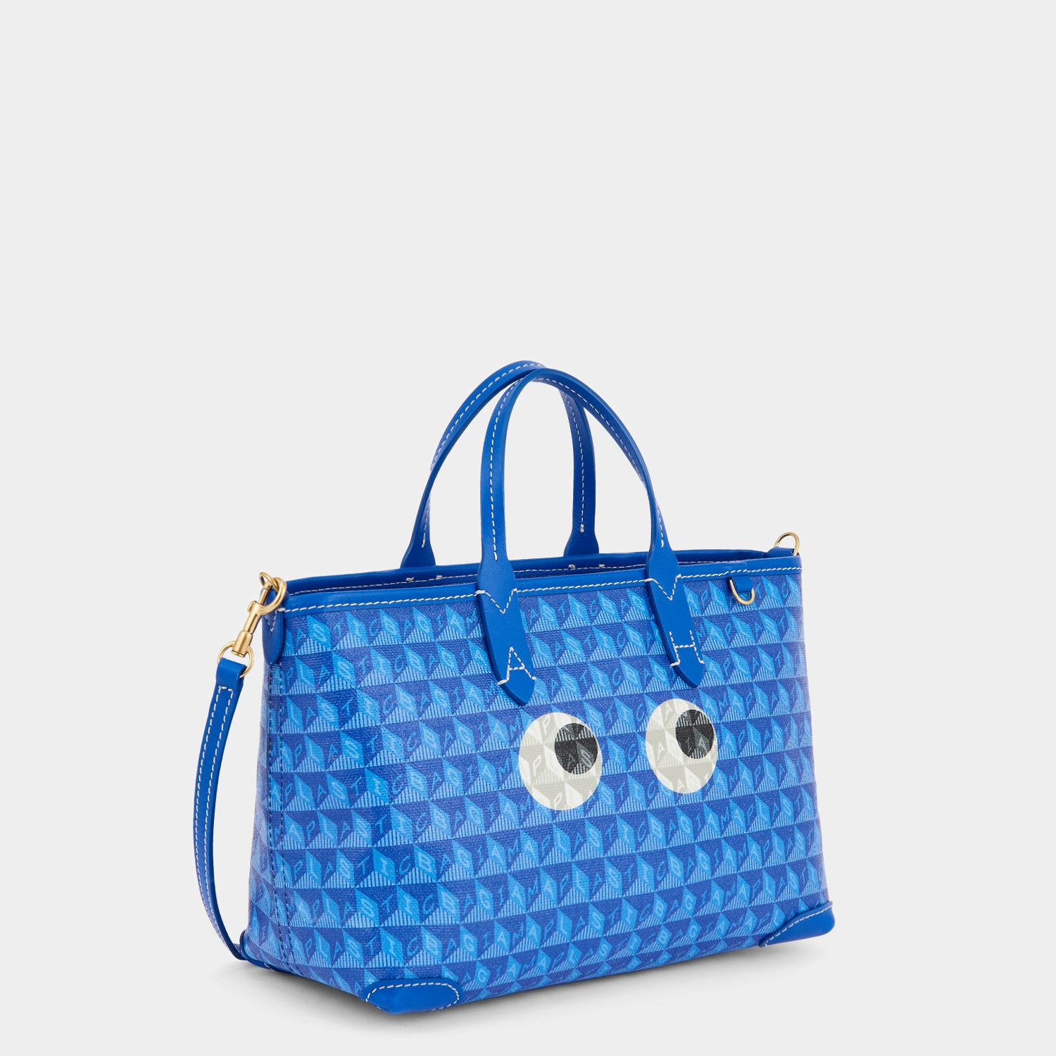 I Am A Plastic Bag XS Eyes Tote -

                  
                    Recycled Canvas in Electric Blue -
                  

                  Anya Hindmarch UK
