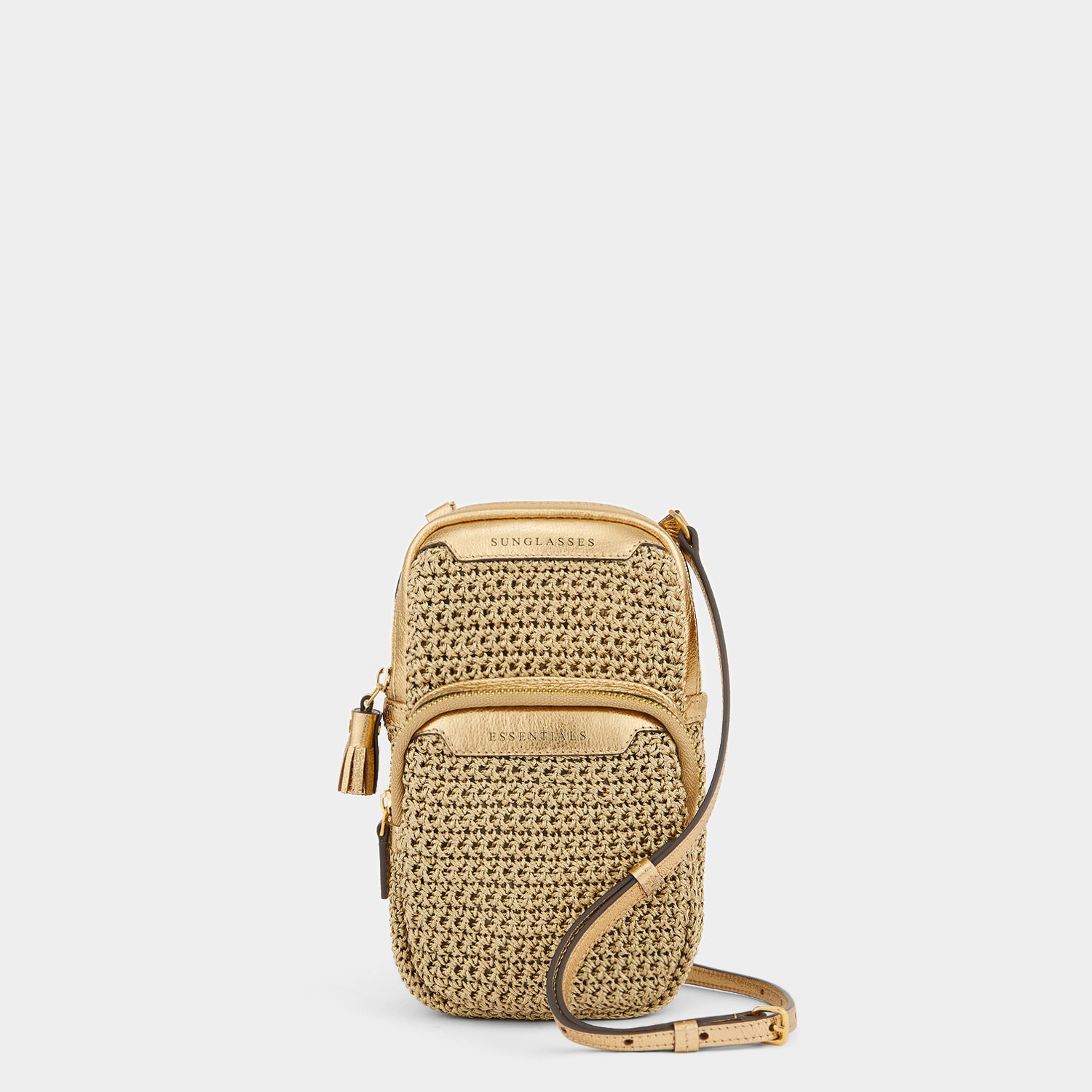Lurex Essentials Cross-body -

                  
                    Lurex in Gold -
                  

                  Anya Hindmarch UK
