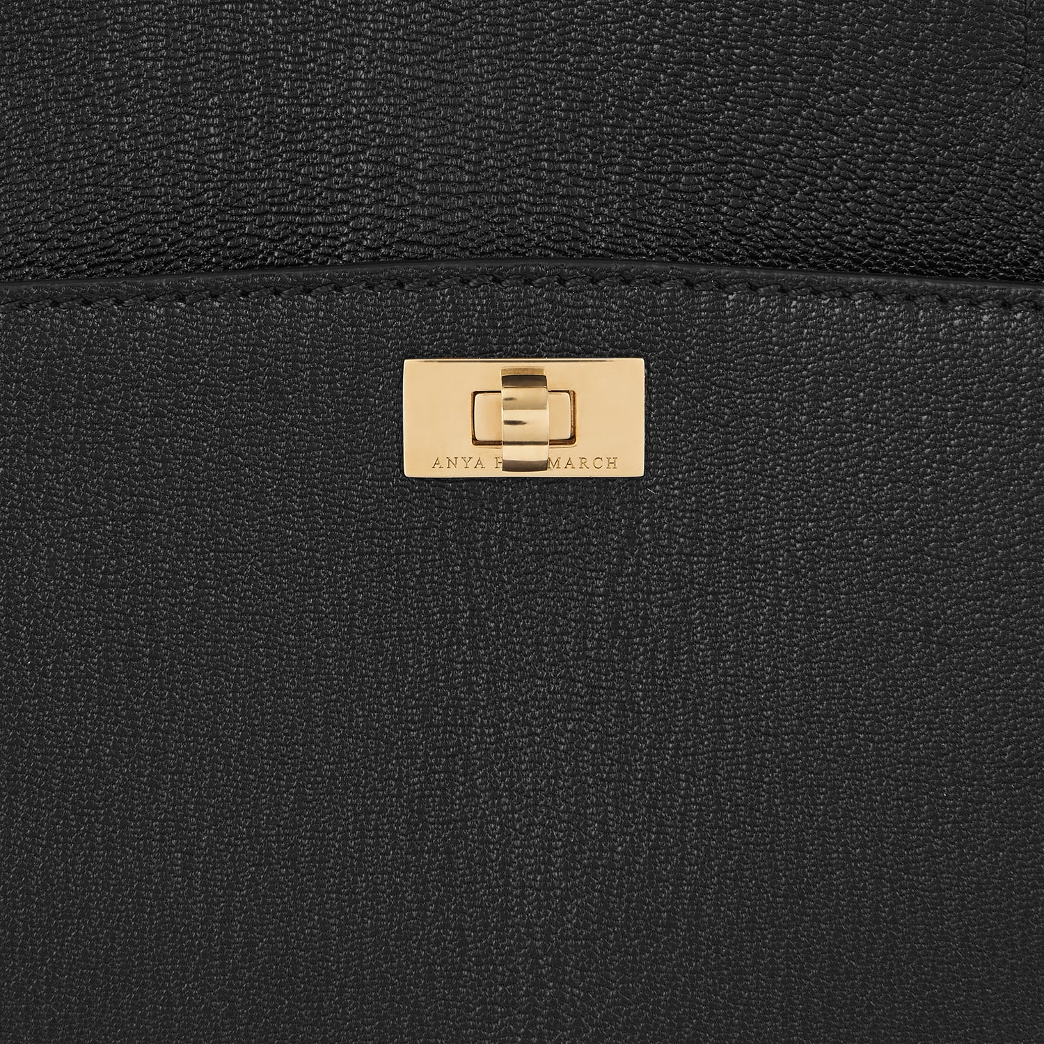 Wilson Shoulder Bag -

                  
                    Grain Leather in Black -
                  

                  Anya Hindmarch UK
